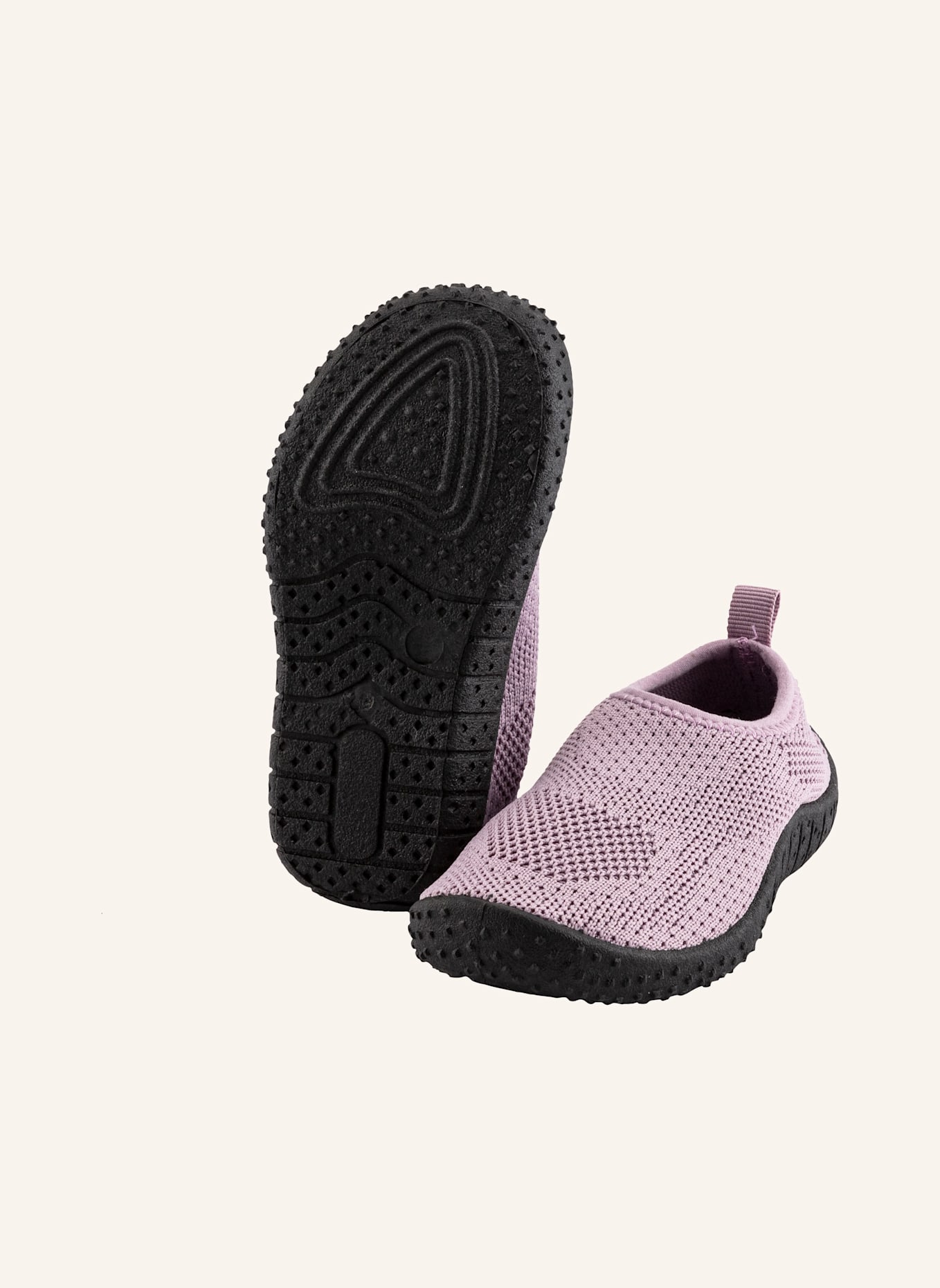 Sterntaler Badeschuhe gestrickt: LILA