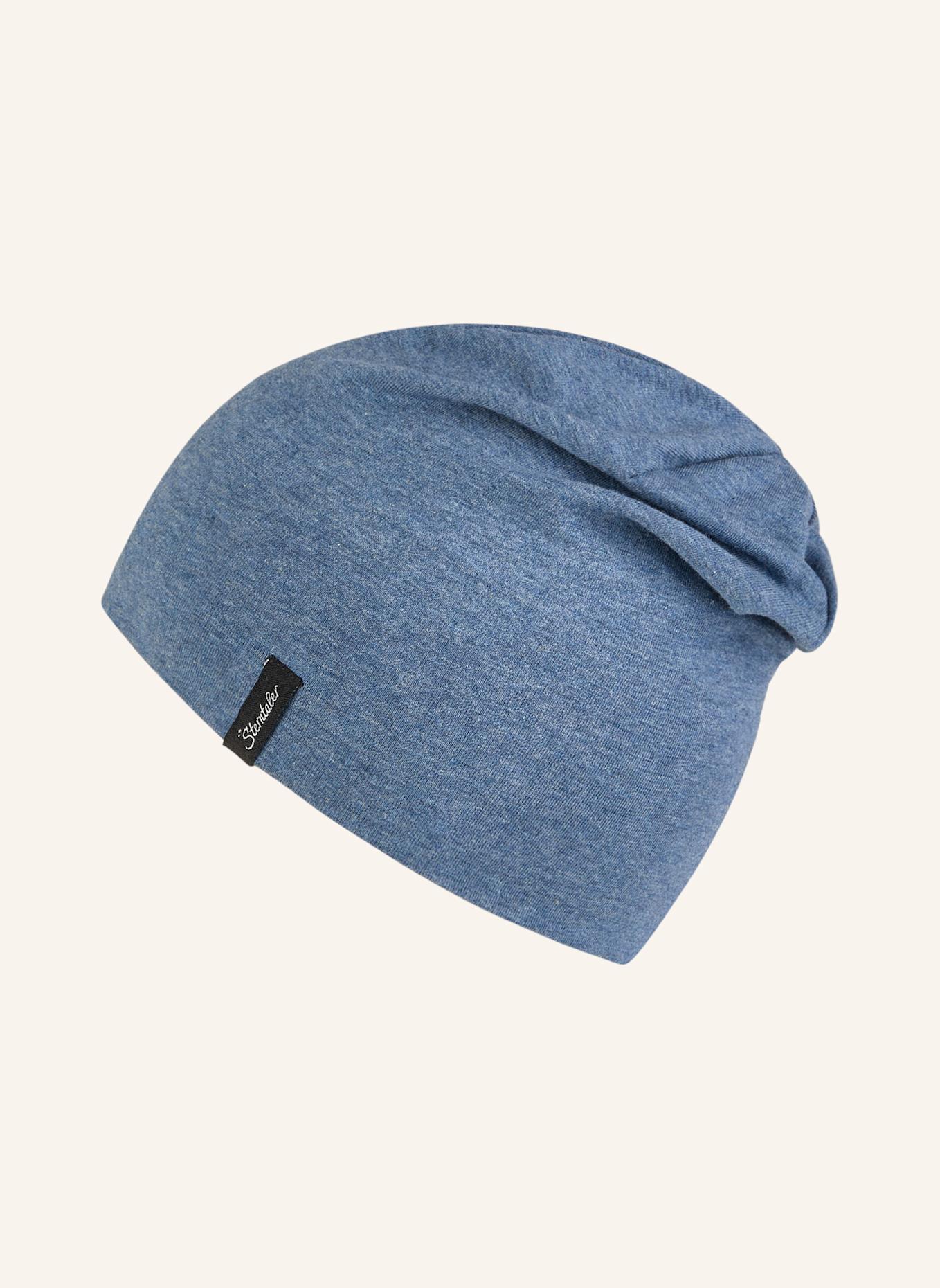 Sterntaler OCS Beanie melange: DUNKELBLAU