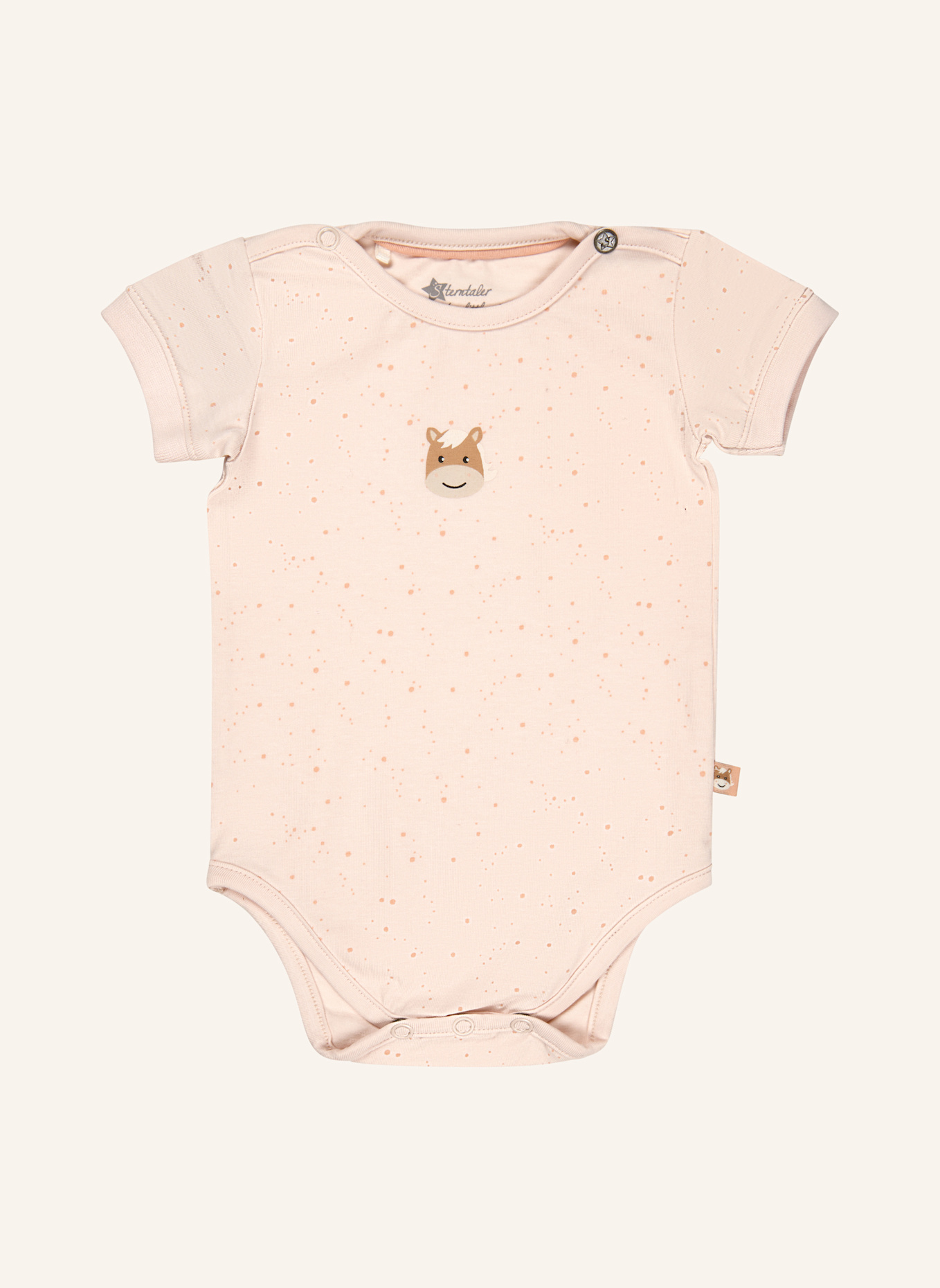 Sterntaler Body Pünktchen: HELLROSA