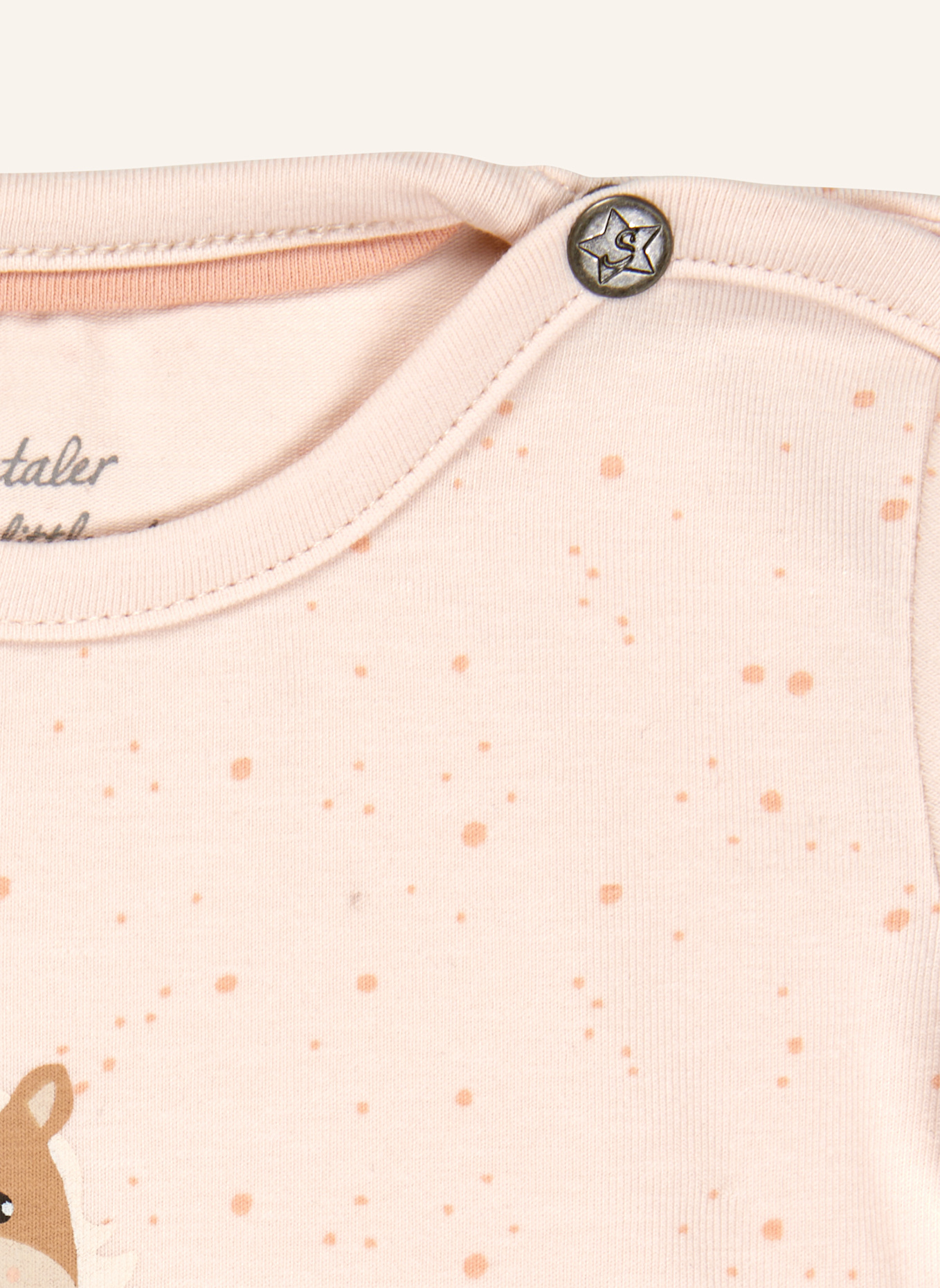 Sterntaler Body Pünktchen: HELLROSA