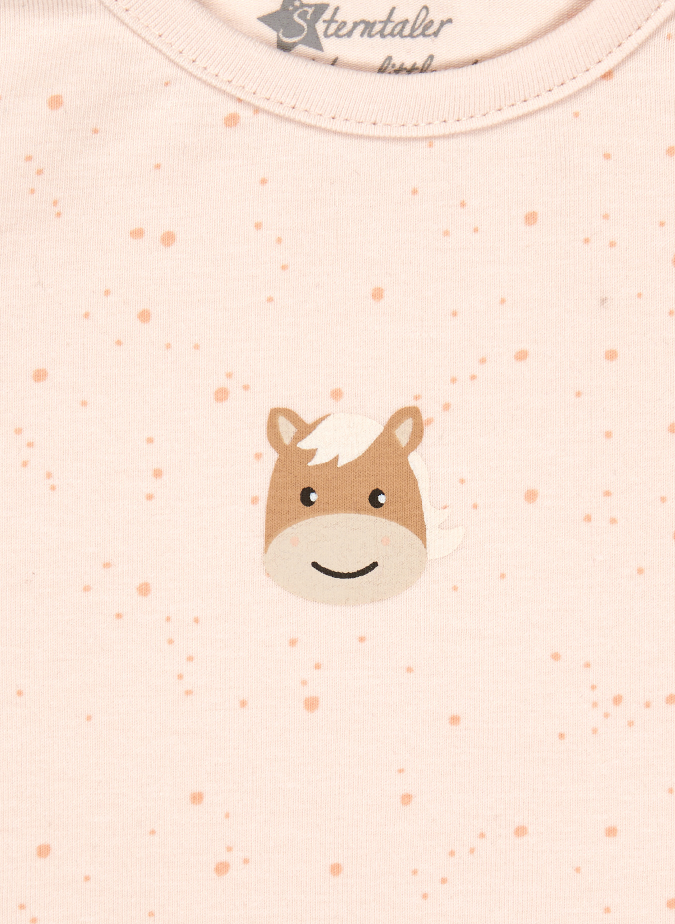 Sterntaler Body Pünktchen: HELLROSA
