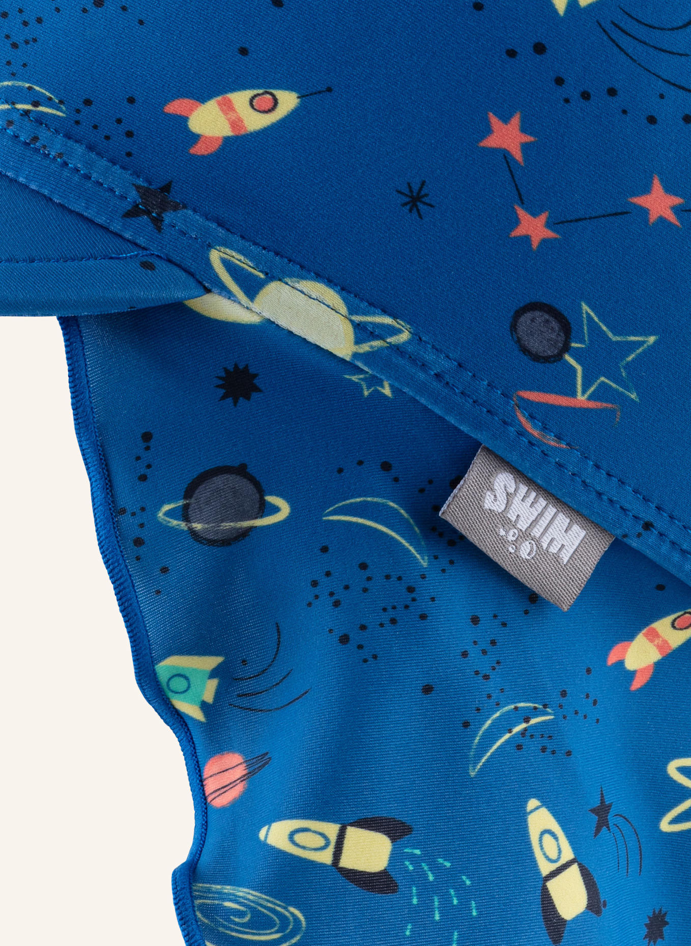 Sterntaler Schirmmütze mit Nackenschutz Weltraum: BLAU