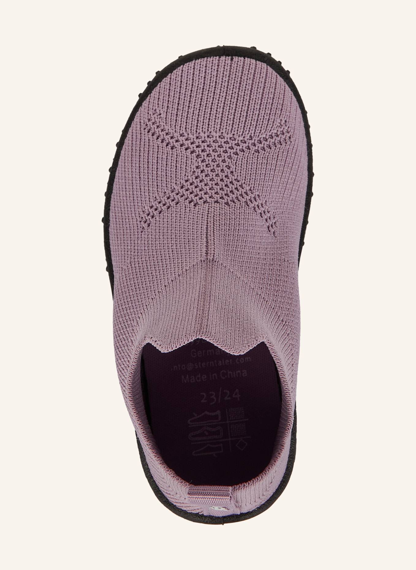 Sterntaler Badeschuhe Sockenform: LILA