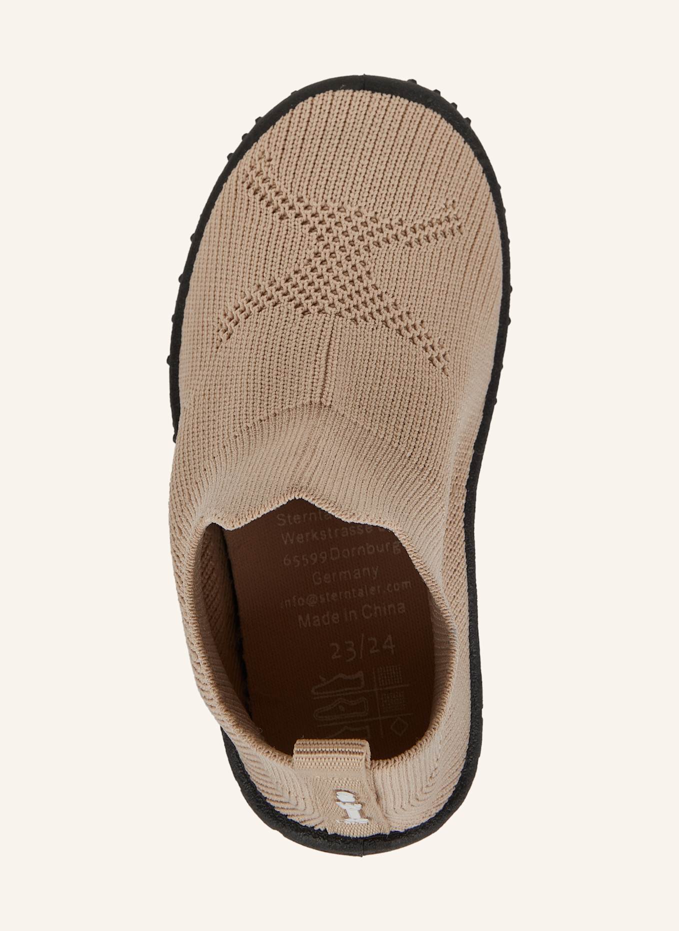 Sterntaler Badeschuhe Sockenform: BEIGE