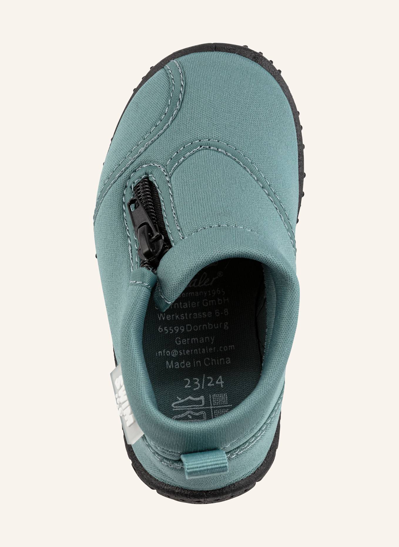 Sterntaler Badeschuhe Zipper: GRÜN