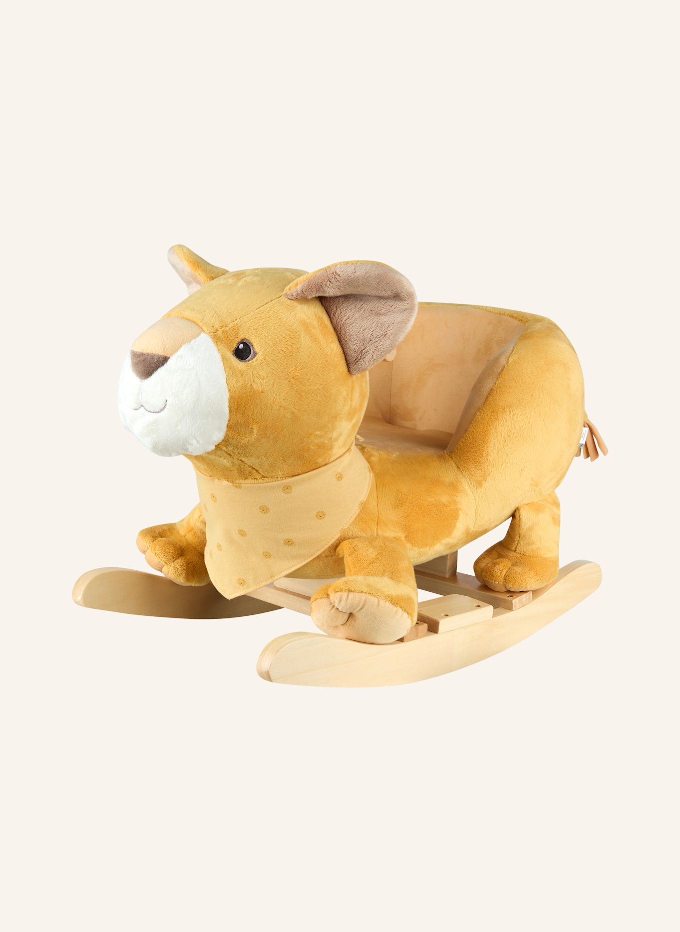 Sterntaler Schaukeltier LÖWE Leo: GELB