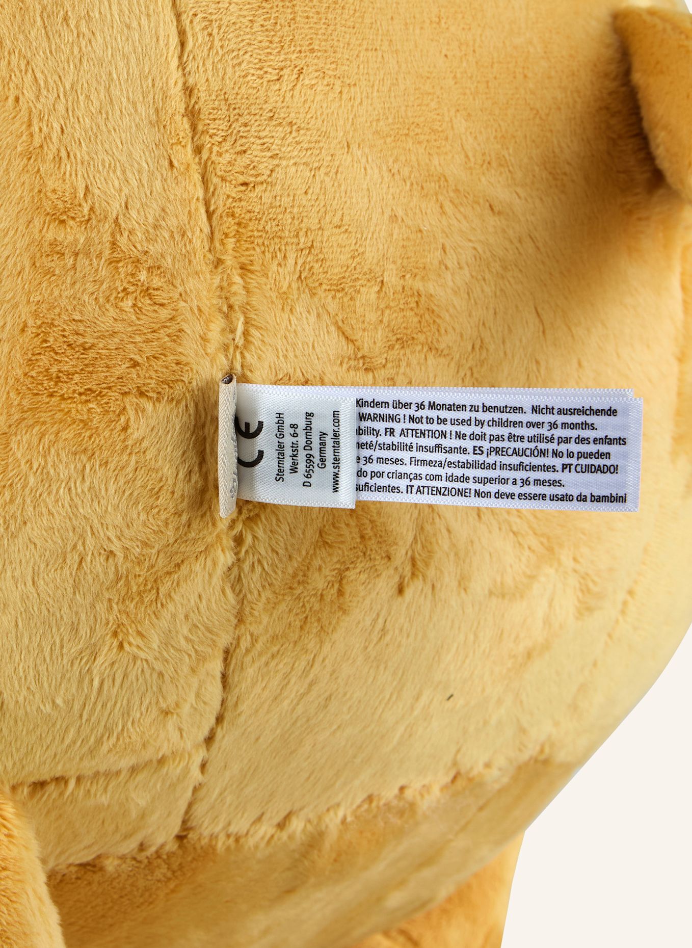 Sterntaler Schaukeltier LÖWE Leo: GELB