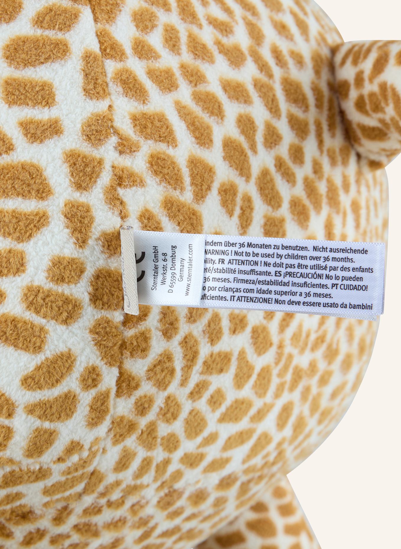Sterntaler Schaukeltier GIRAFFE Kaya: BRAUN