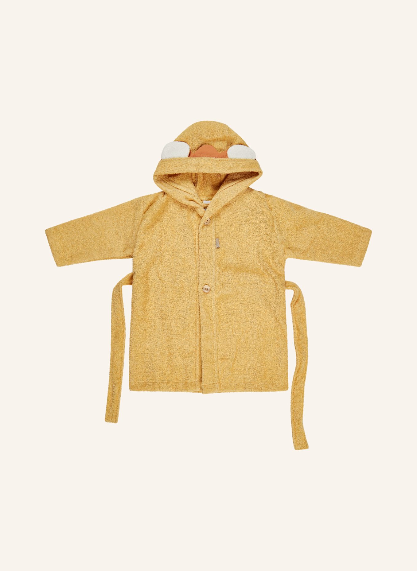 Sterntaler Bademantel LÖWE Leo: GELB