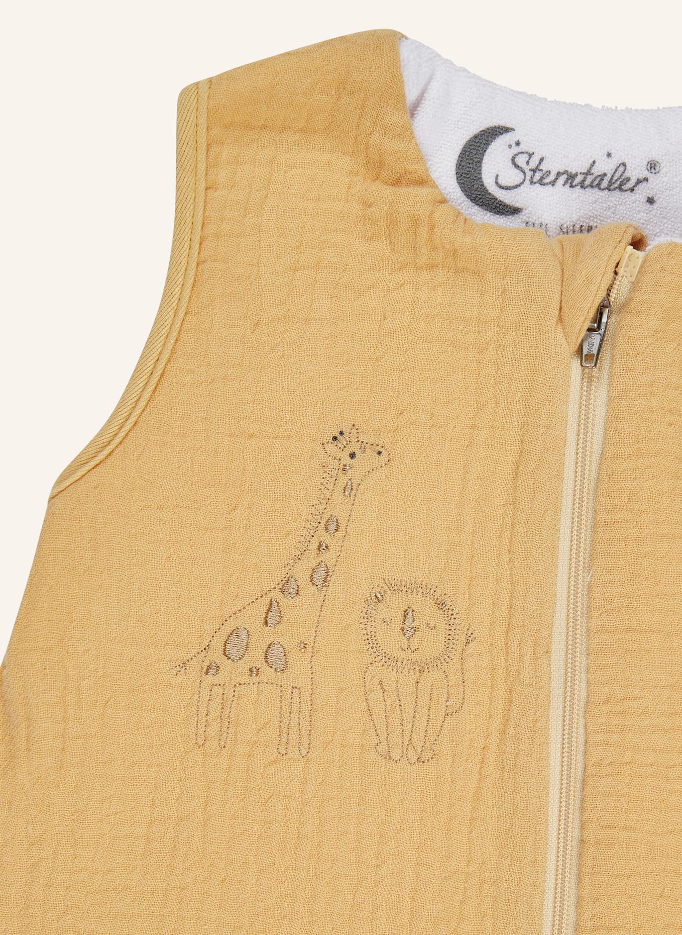 Sterntaler Schlafsack mit Beinen 92/98 Safari: GELB