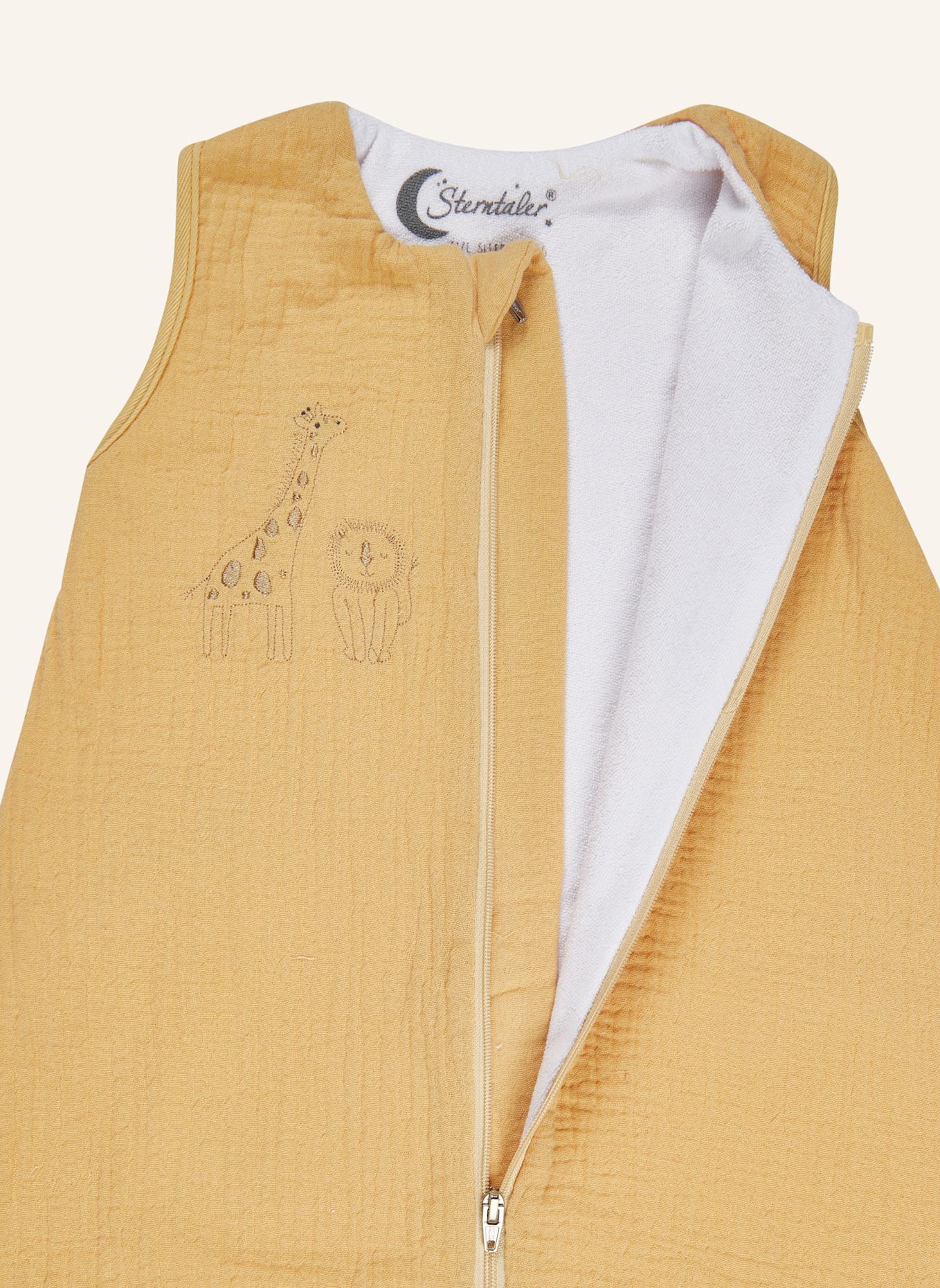 Sterntaler Schlafsack mit Beinen 92/98 Safari: GELB