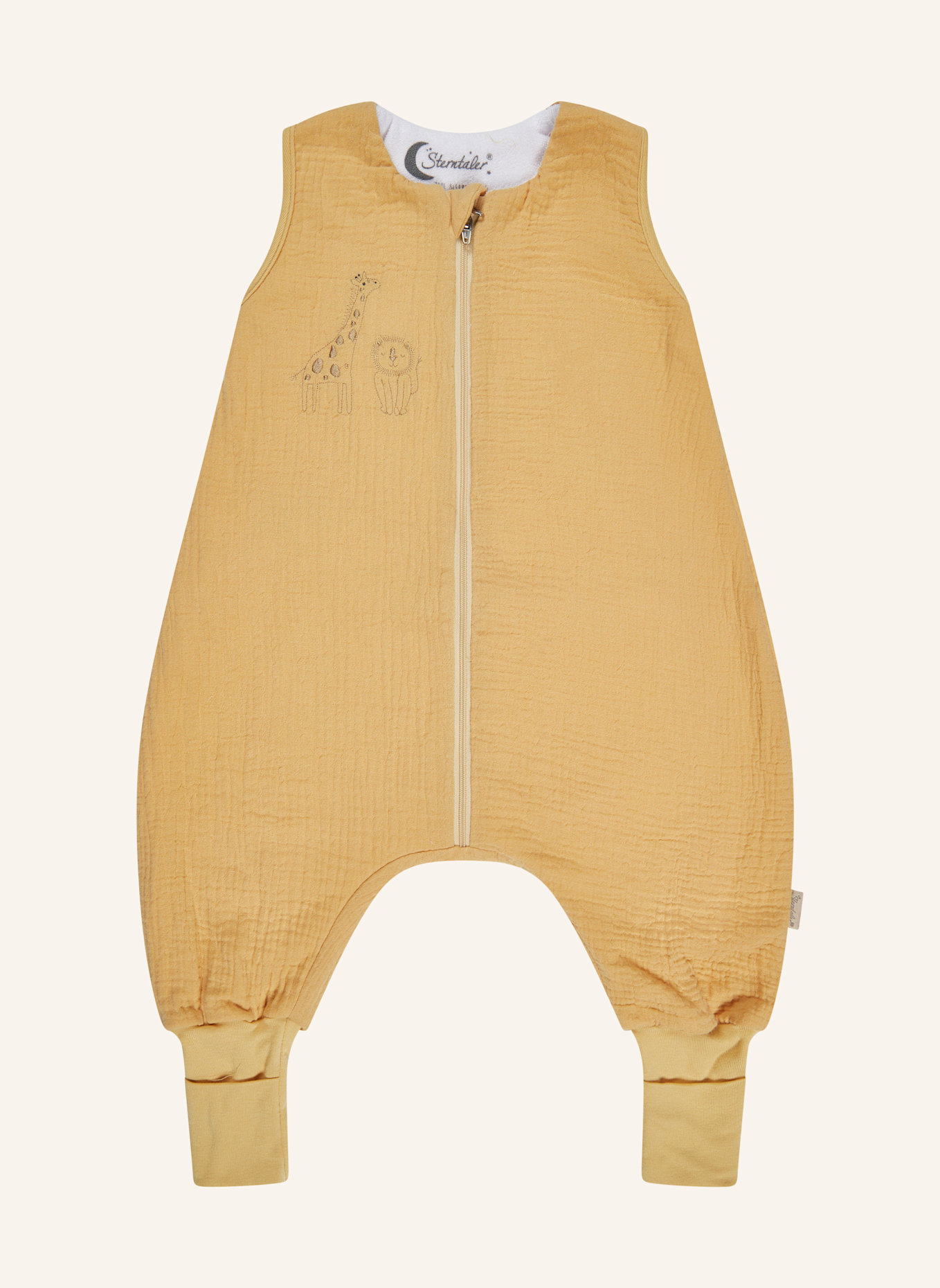Sterntaler Schlafsack mit Beinen 68/74 Safari: GELB