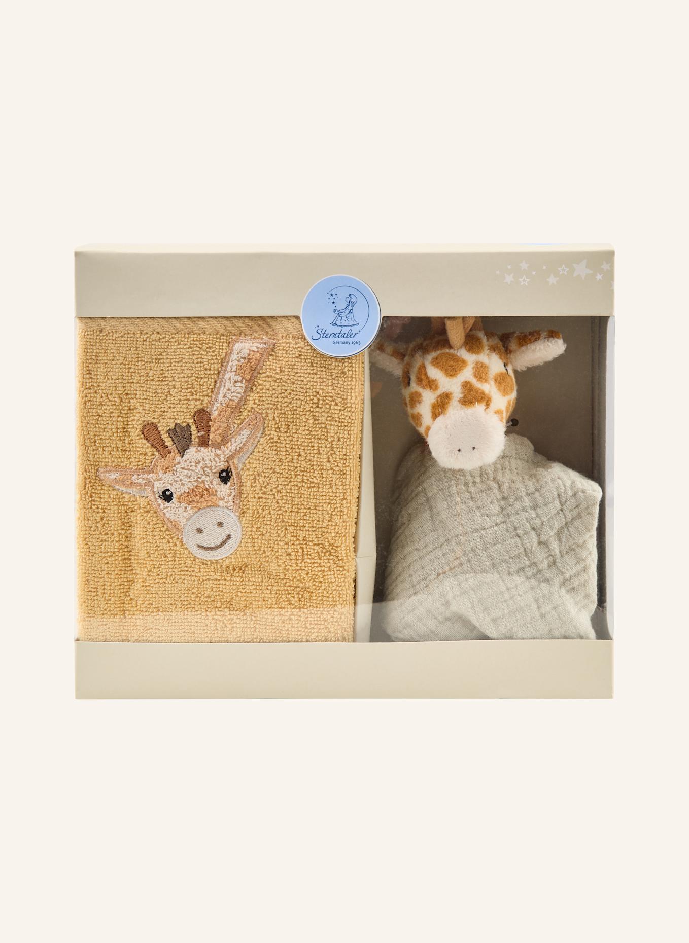 Sterntaler Geschenkset GIRAFFE Kaya: WEISS