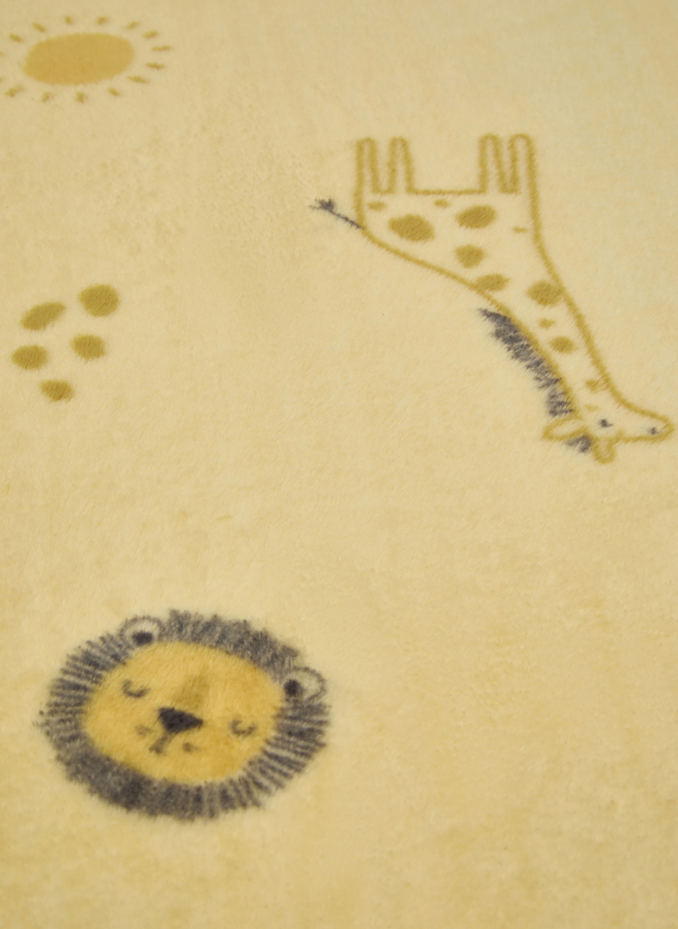 Sterntaler Babydecke Safari: GELB