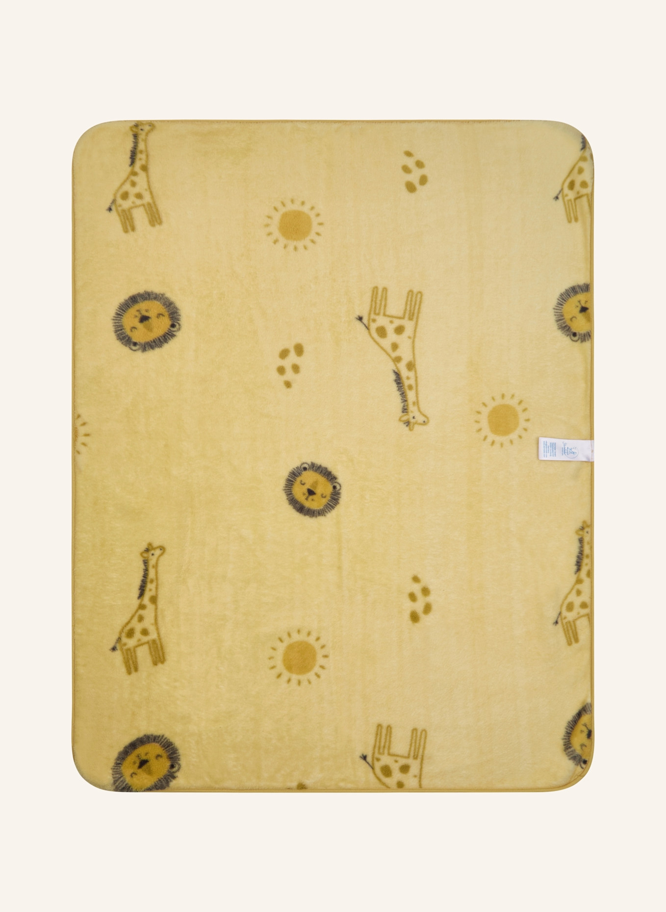 Sterntaler Babydecke Safari: GELB