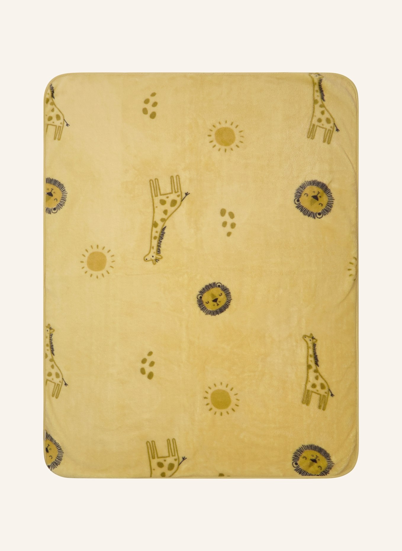 Sterntaler Babydecke Safari: GELB