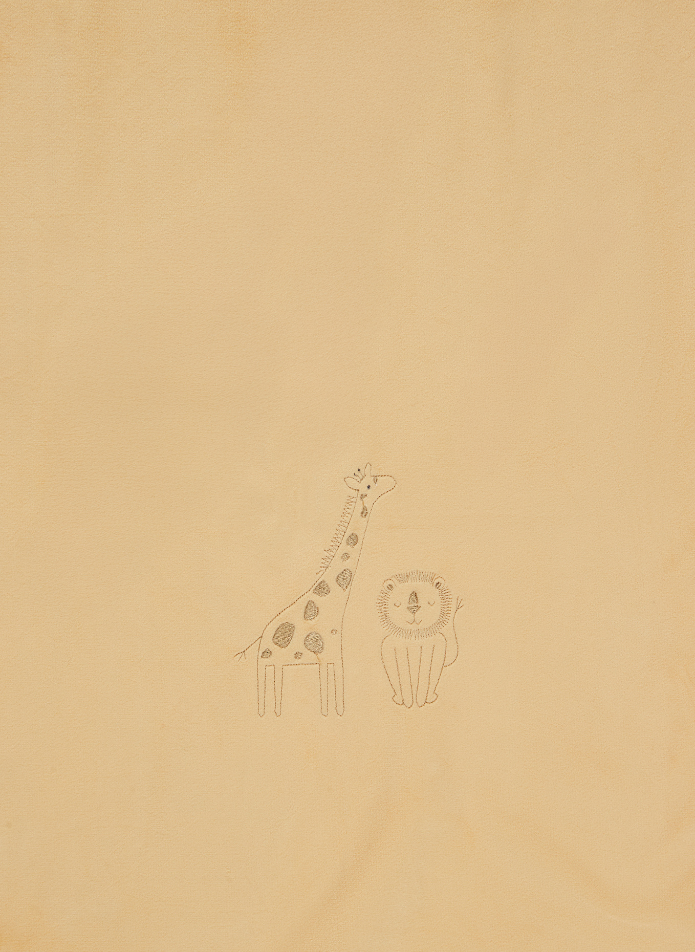 Sterntaler Babydecke Safari: GELB