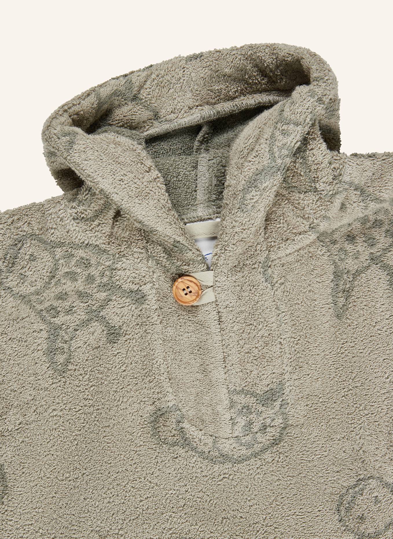 Sterntaler Badeponcho LÖWE Leo: GRAU