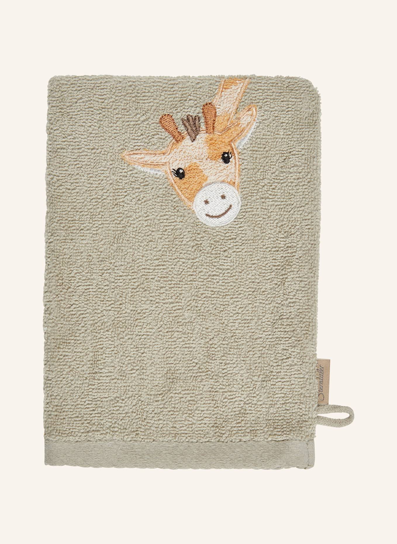 Sterntaler Waschlappen 2er-Pack GIRAFFE Kaya: WEISS