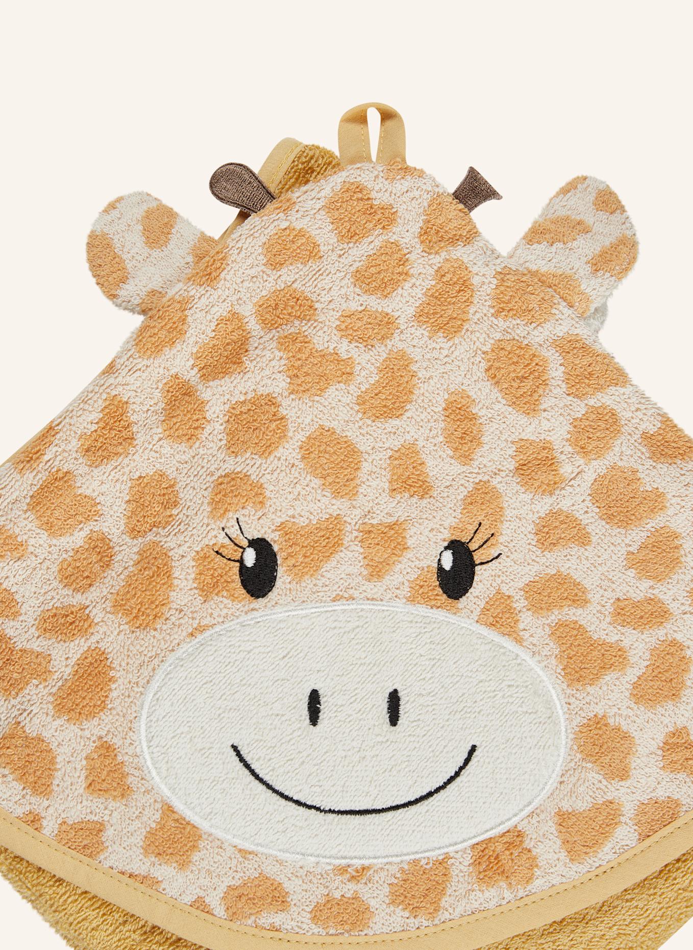 Sterntaler Kapuzenbadetuch 100x100 cm GIRAFFE Kaya: BEIGE