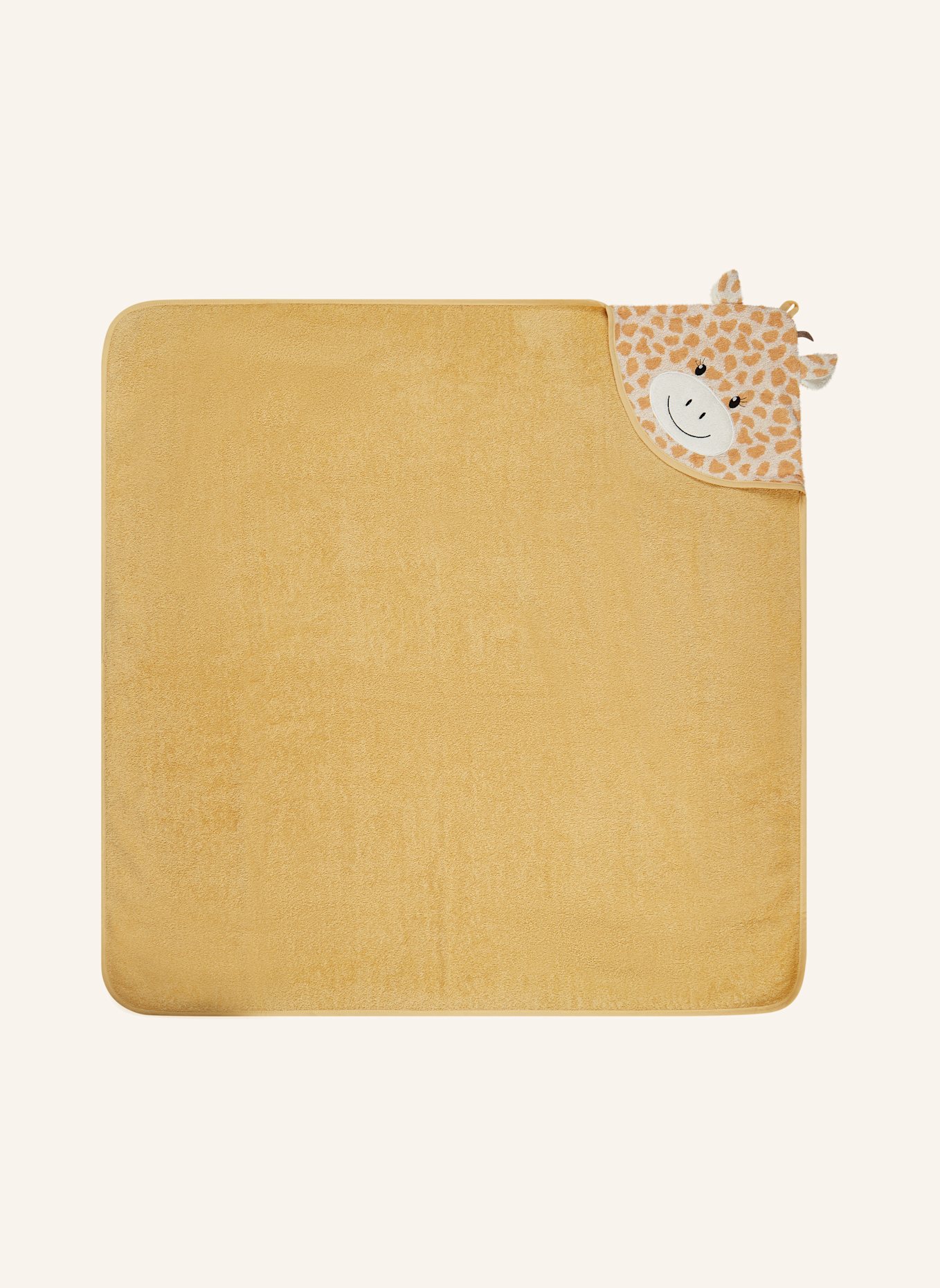 Sterntaler Kapuzenbadetuch 100x100 cm GIRAFFE Kaya: BEIGE
