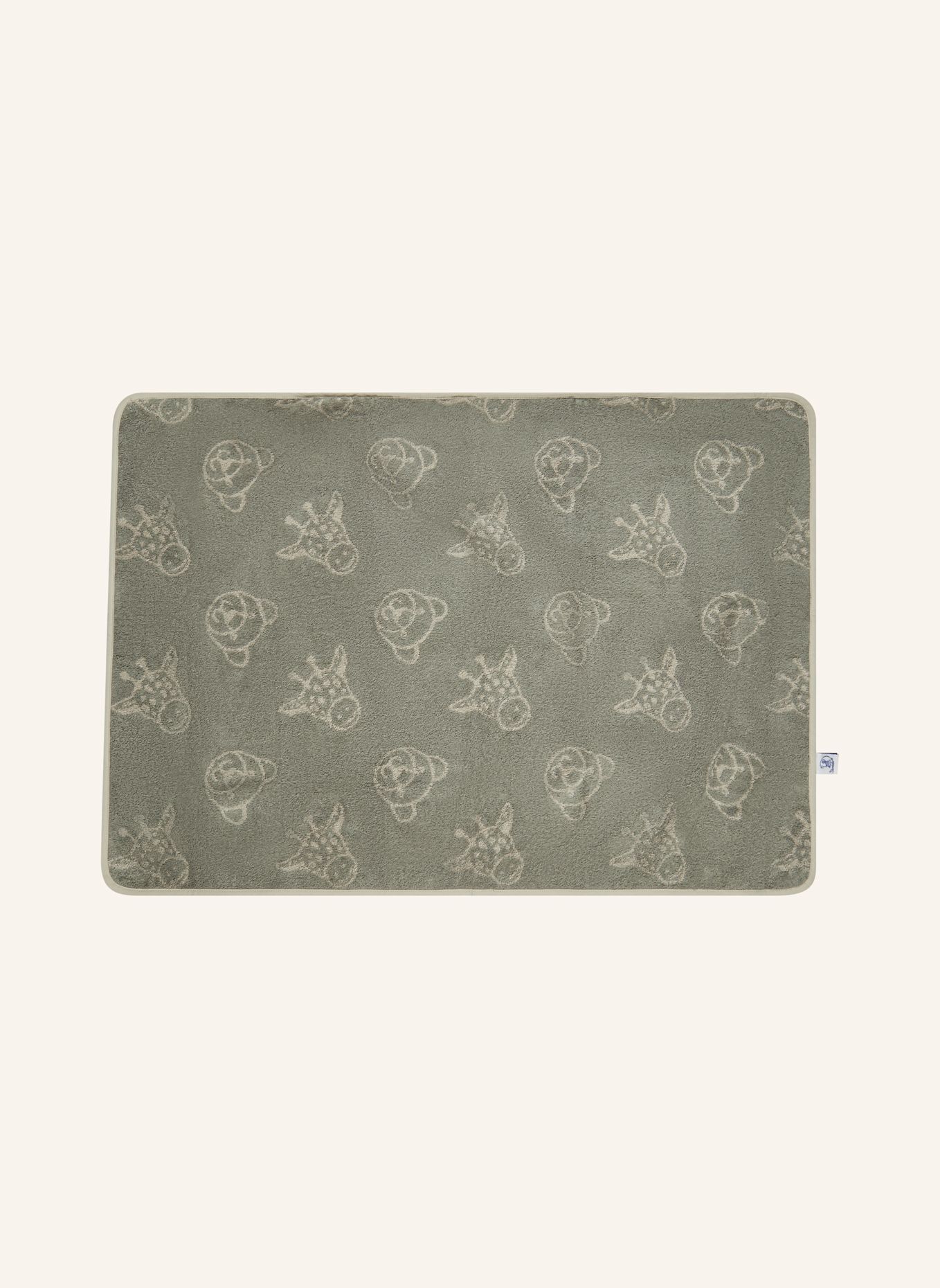 Sterntaler Kapuzenbadetuch 100x70 cm LÖWE Leo: GRAU