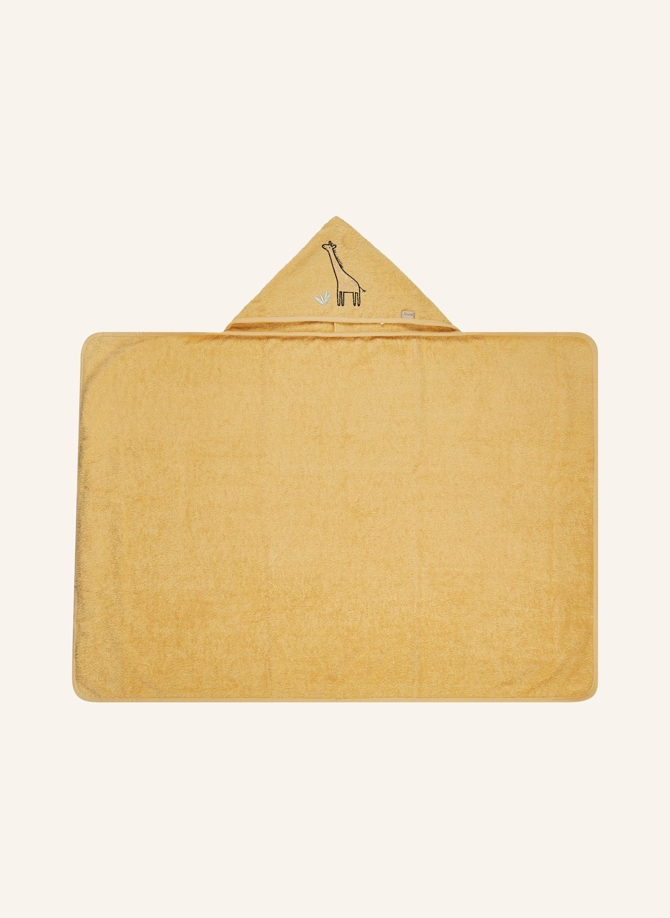 Sterntaler Kapuzenbadetuch 100x70 cm GIRAFFE Kaya: GELB