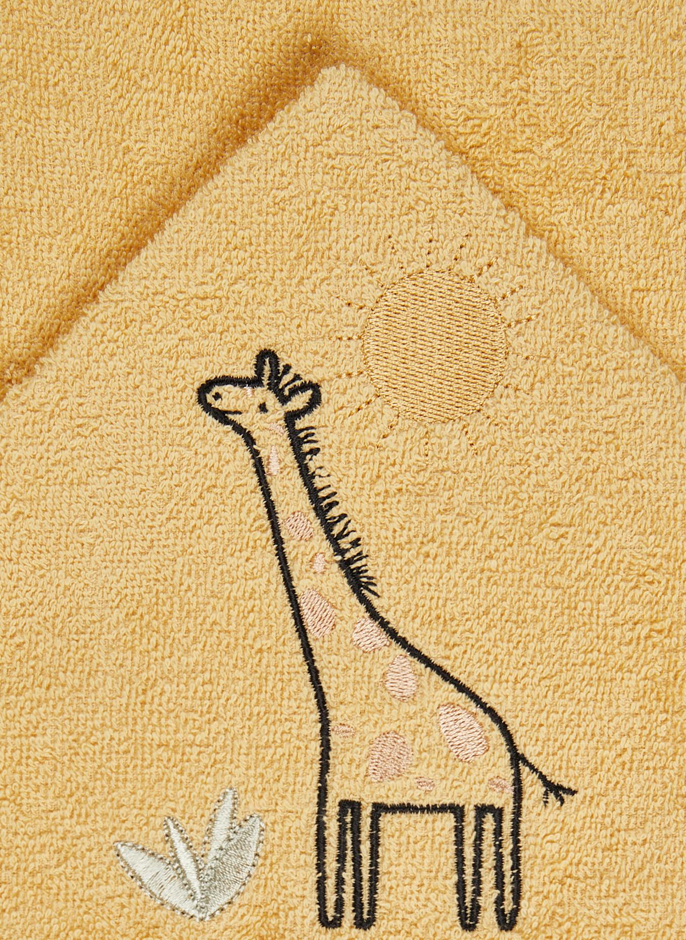 Sterntaler Kapuzenbadetuch 100x70 cm GIRAFFE Kaya: GELB