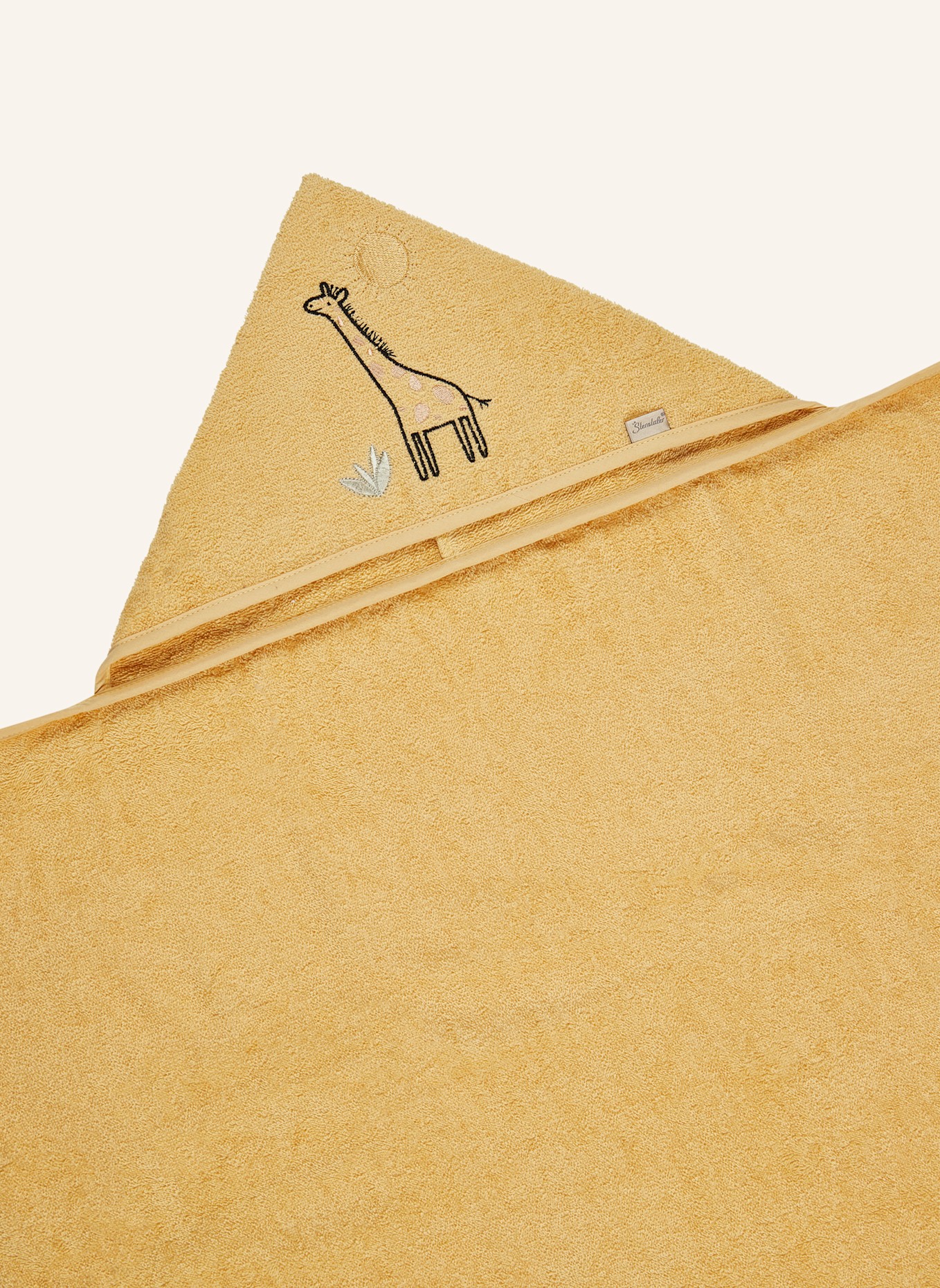 Sterntaler Kapuzenbadetuch 100x70 cm GIRAFFE Kaya: GELB