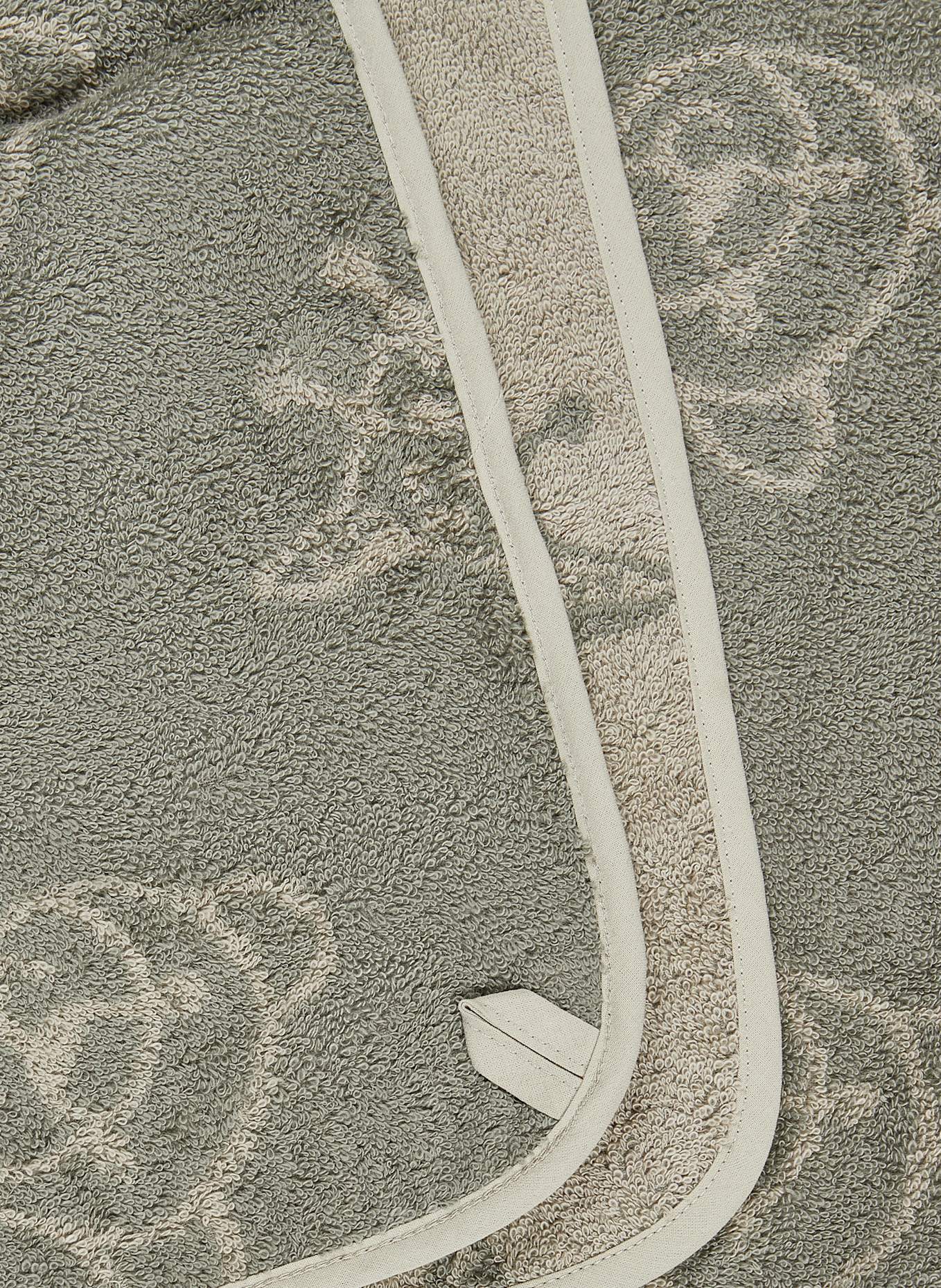 Sterntaler Kapuzenbadetuch 100x100 cm LÖWE Leo: GRAU