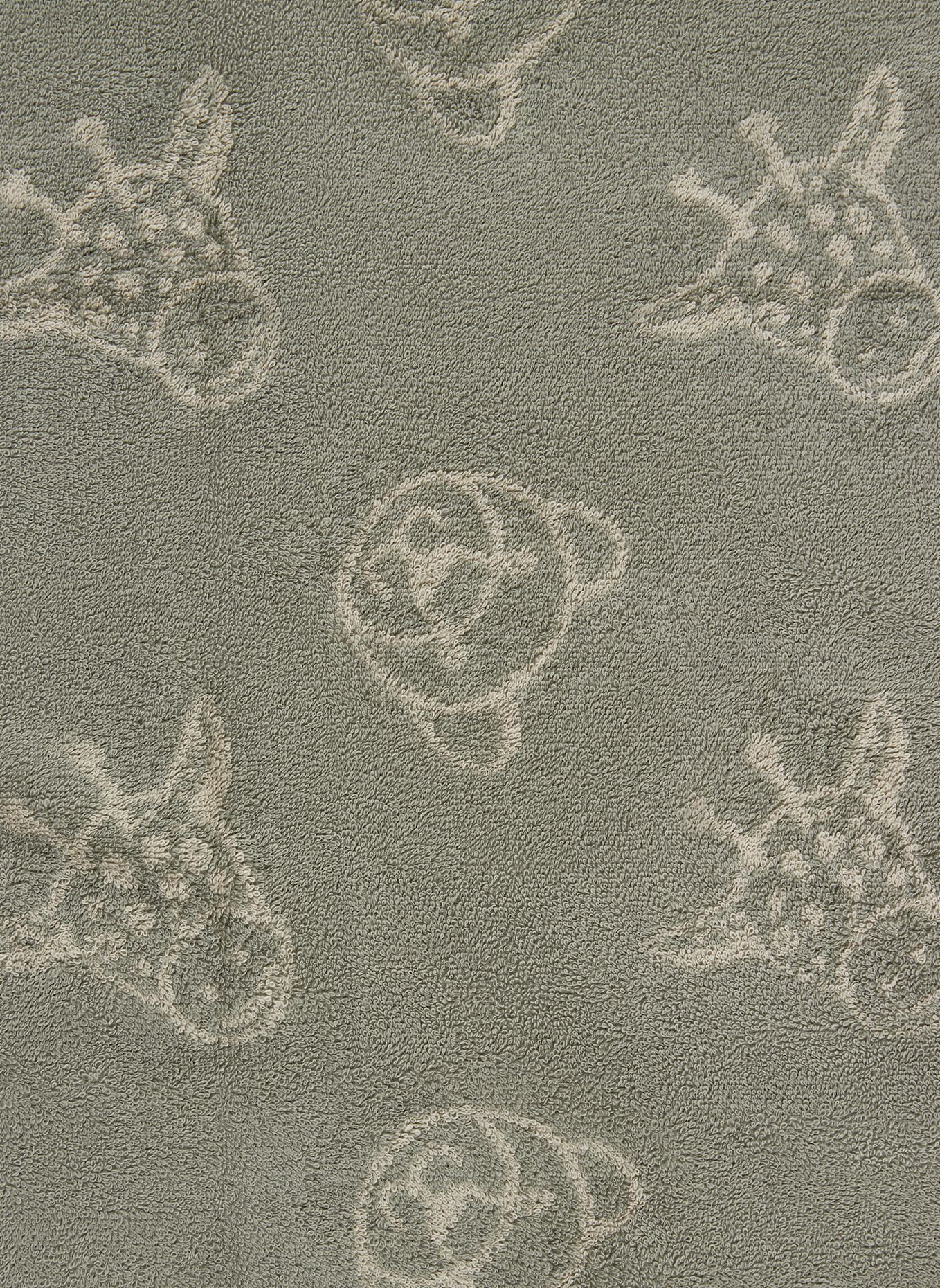 Sterntaler Kapuzenbadetuch 100x100 cm LÖWE Leo: GRAU