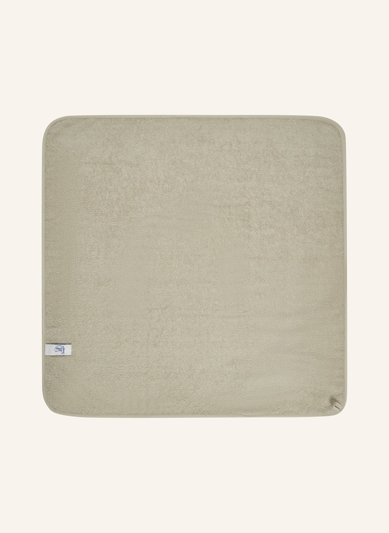 Sterntaler Kapuzenbadetuch 80x80 cm LÖWE Leo: GRAU