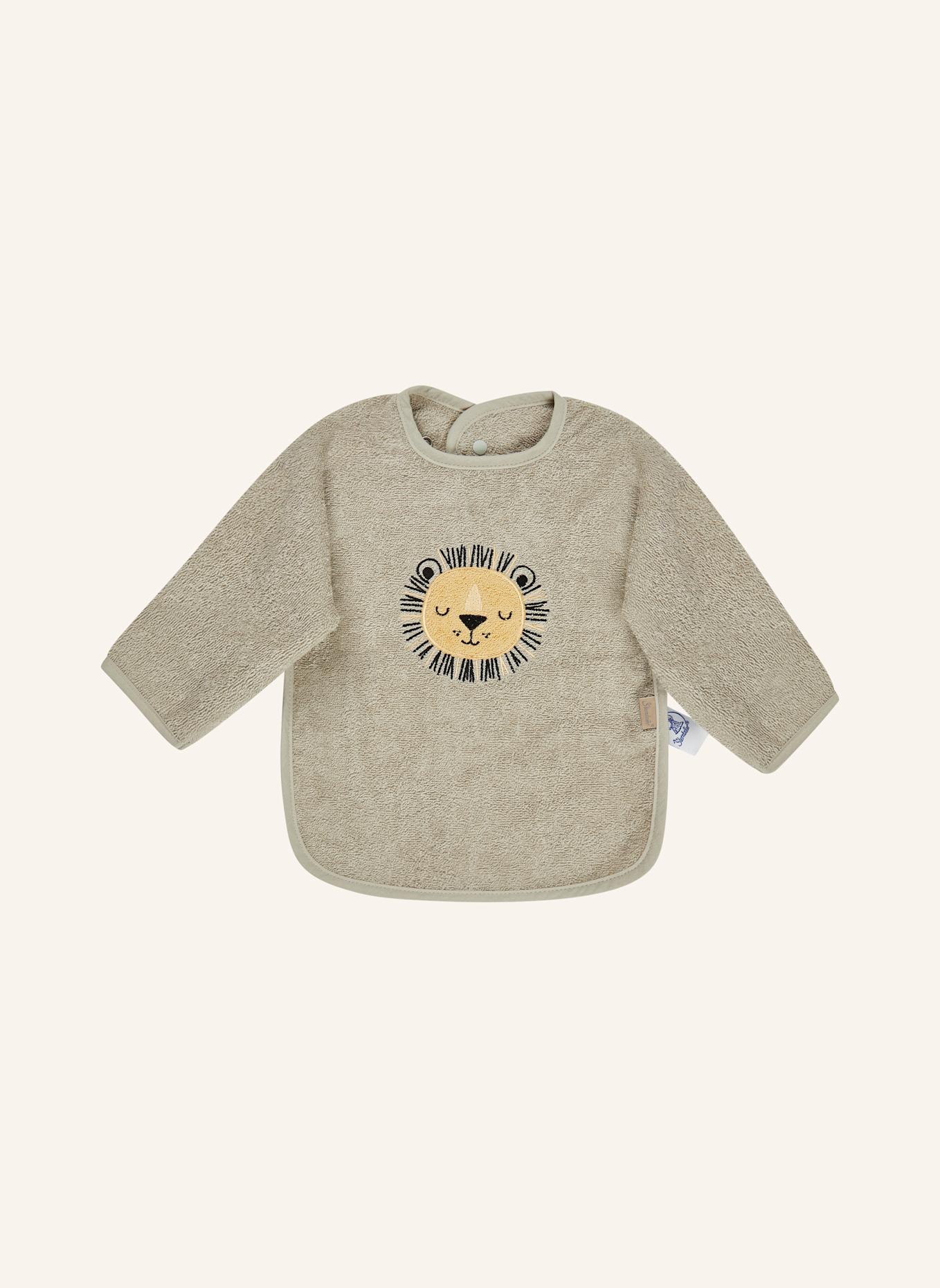 Sterntaler Ärmellätzchen LÖWE Leo: GRAU