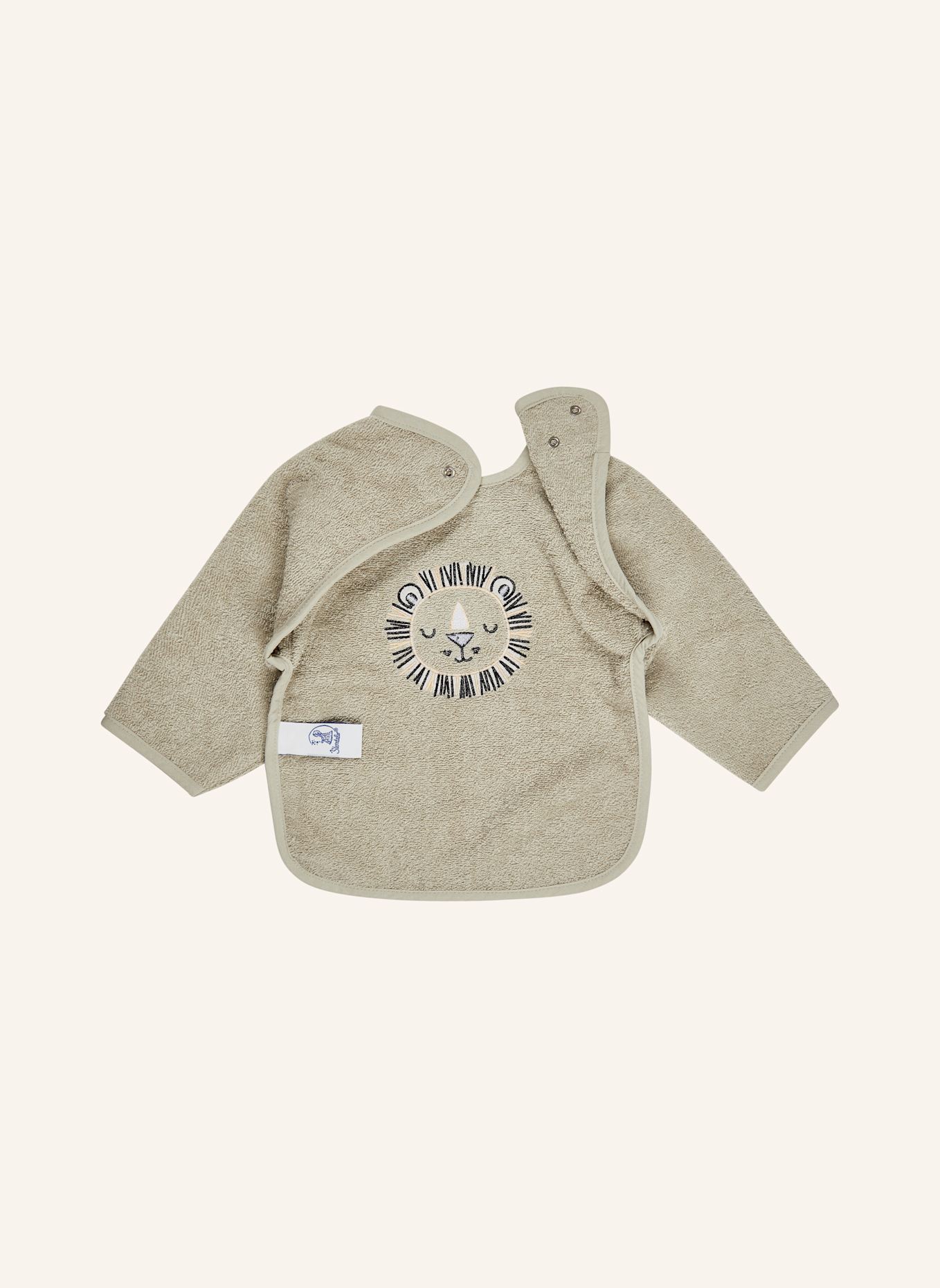 Sterntaler Ärmellätzchen LÖWE Leo: GRAU