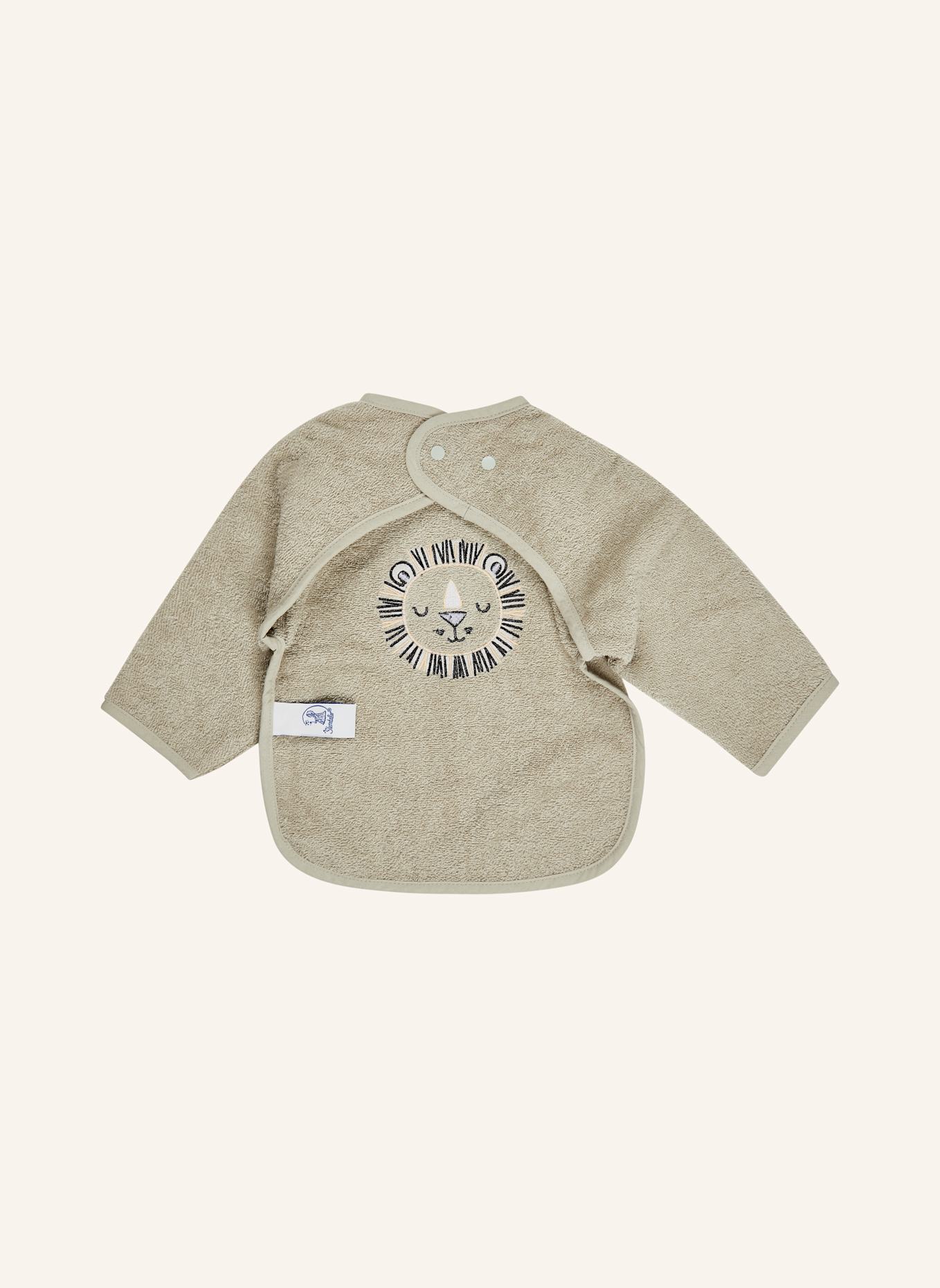 Sterntaler Ärmellätzchen LÖWE Leo: GRAU