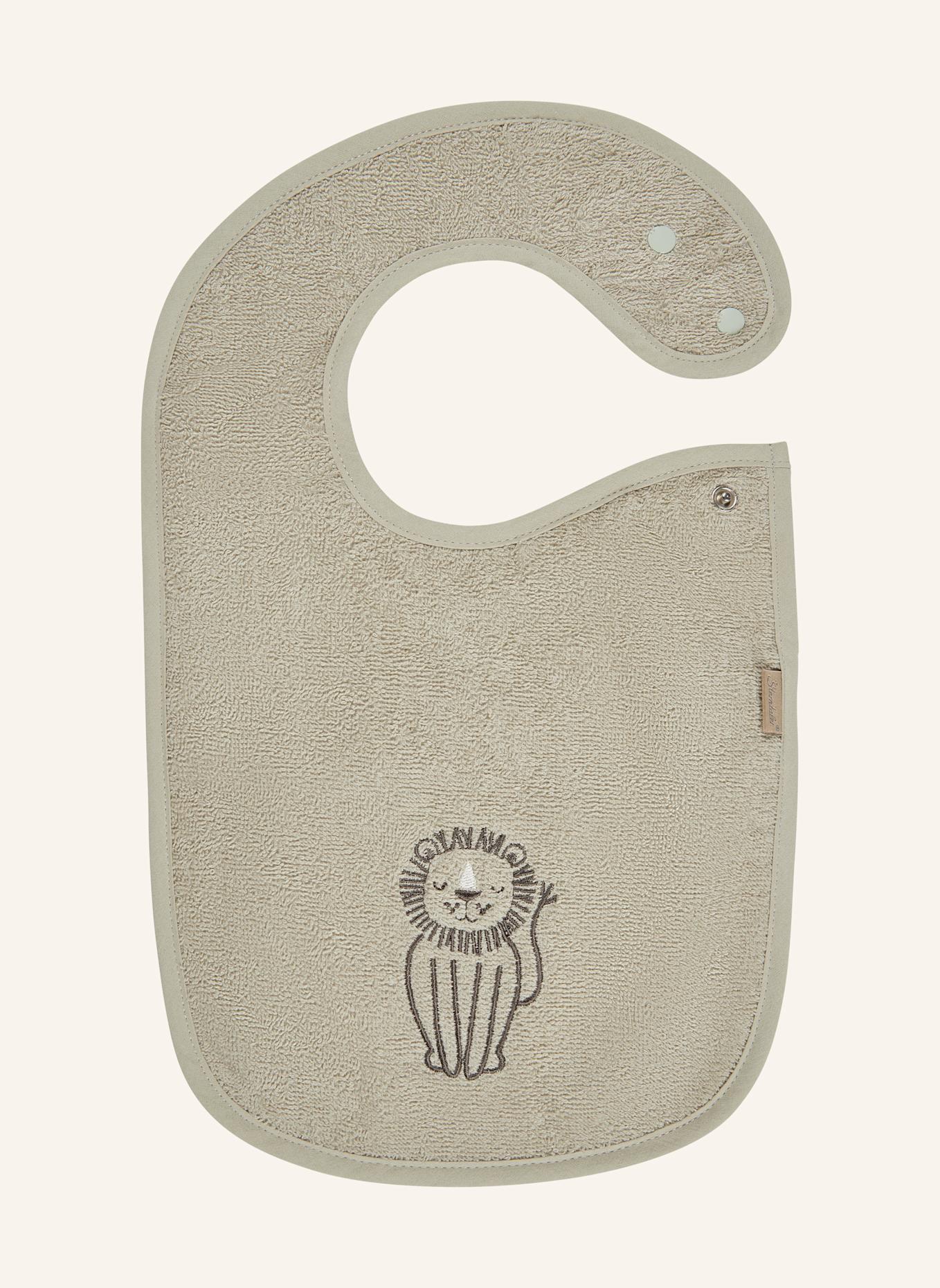 Sterntaler Lätzchen Einlage LÖWE Leo: GRAU