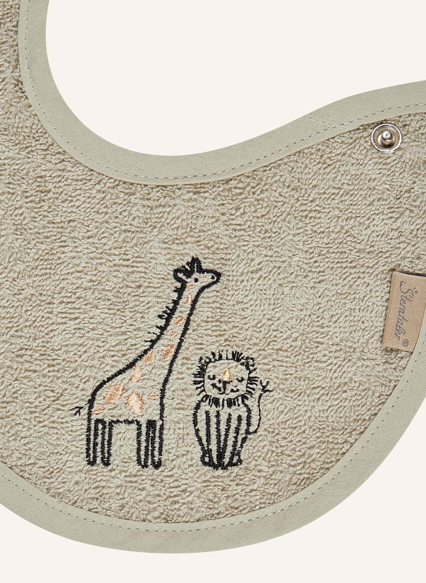 Sterntaler Lätzchen 2er-Pack Safari: WEISS