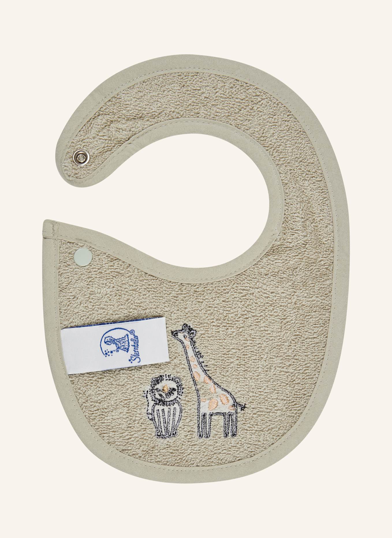 Sterntaler Lätzchen 2er-Pack Safari: WEISS