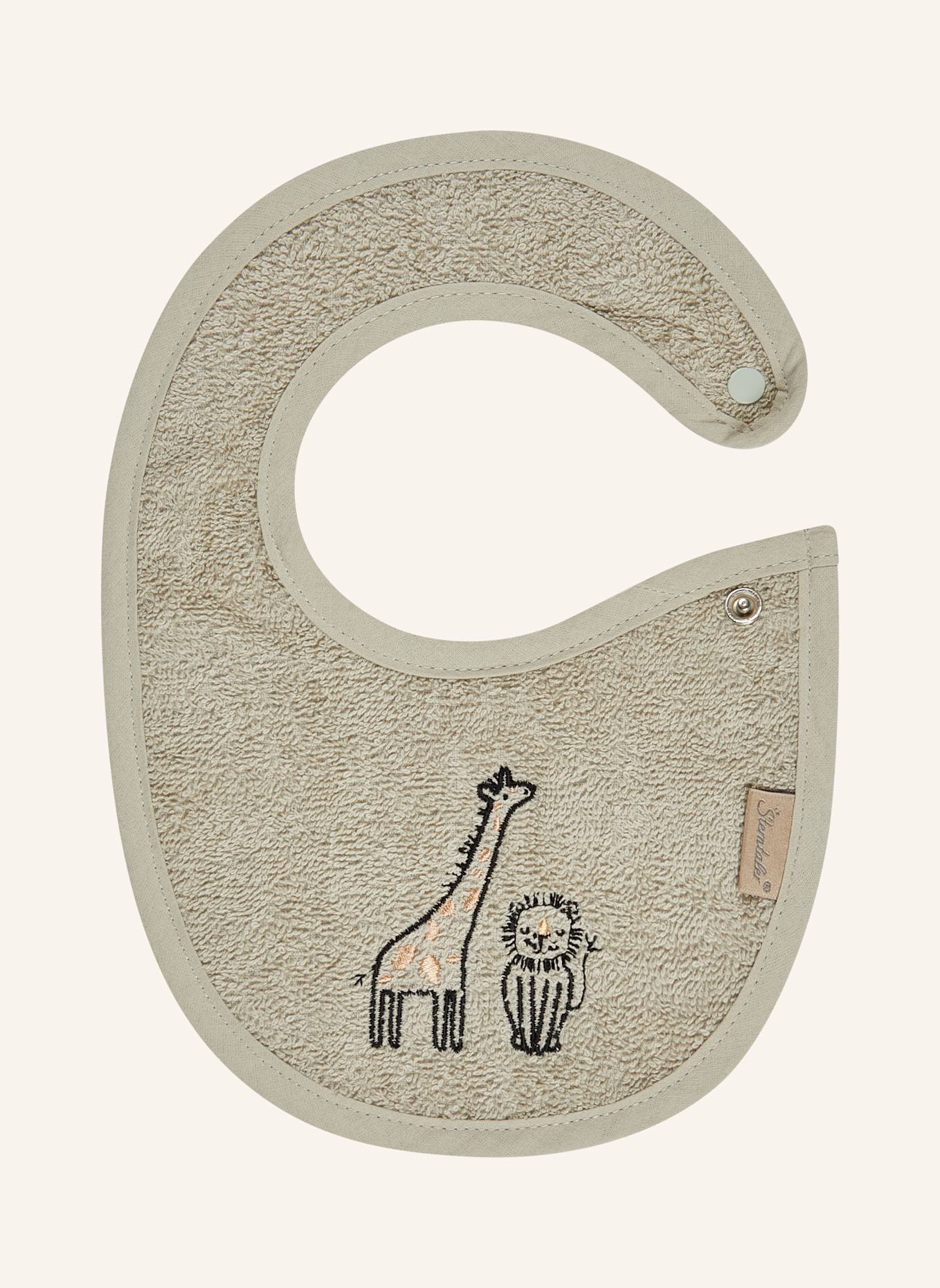 Sterntaler Lätzchen 2er-Pack Safari: WEISS