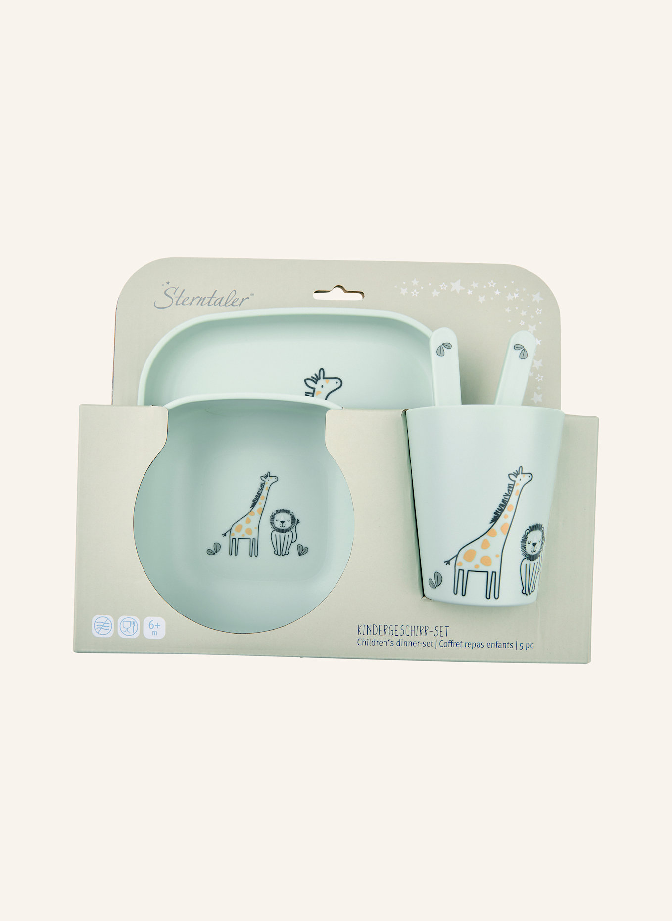 Sterntaler Geschirrset Safari: GRÜN