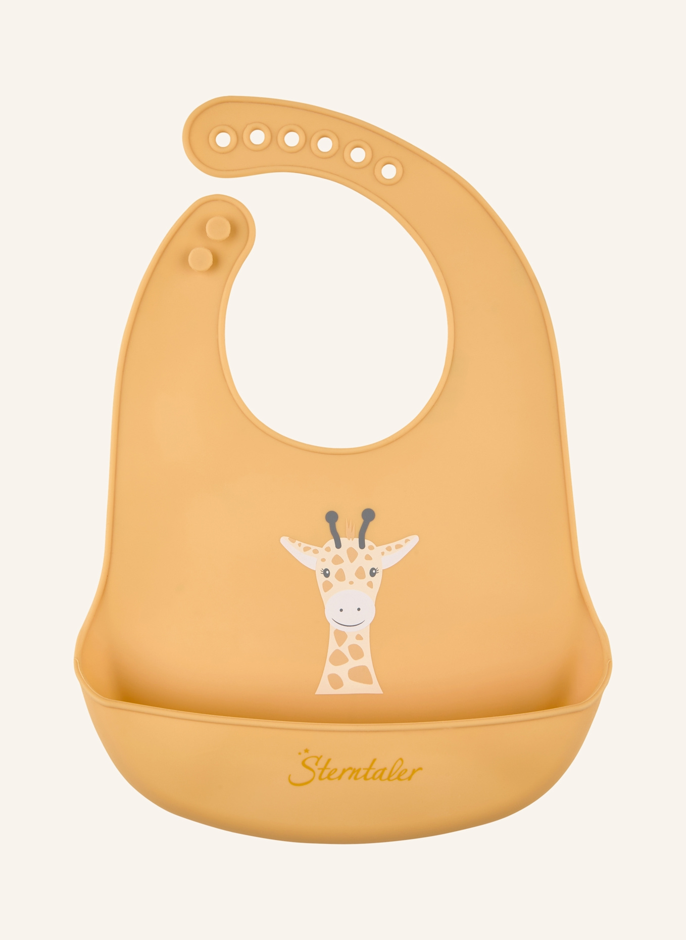 Sterntaler Silikon Lätzchen GIRAFFE Kaya: GELB