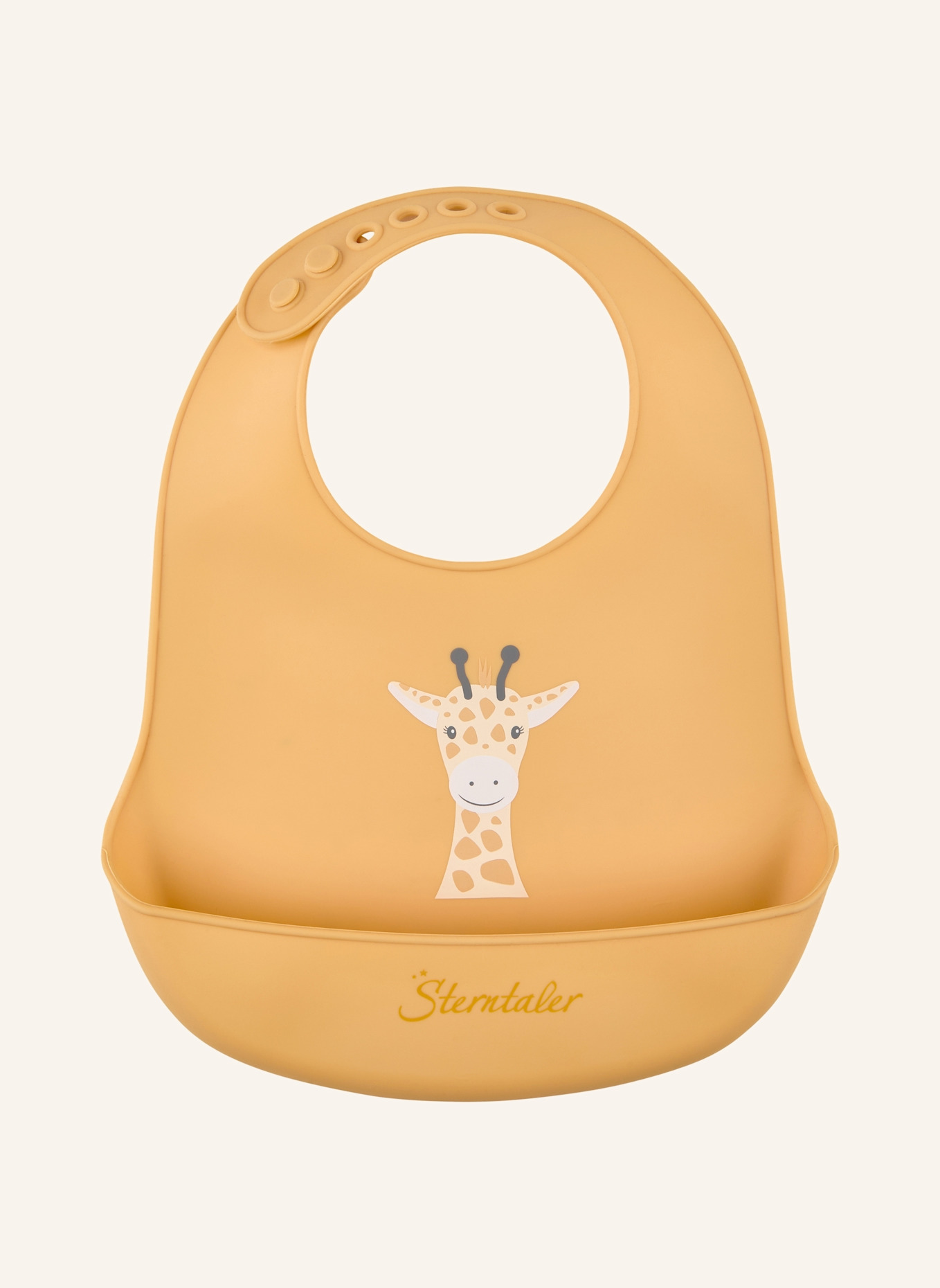 Sterntaler Silikon Lätzchen GIRAFFE Kaya: GELB