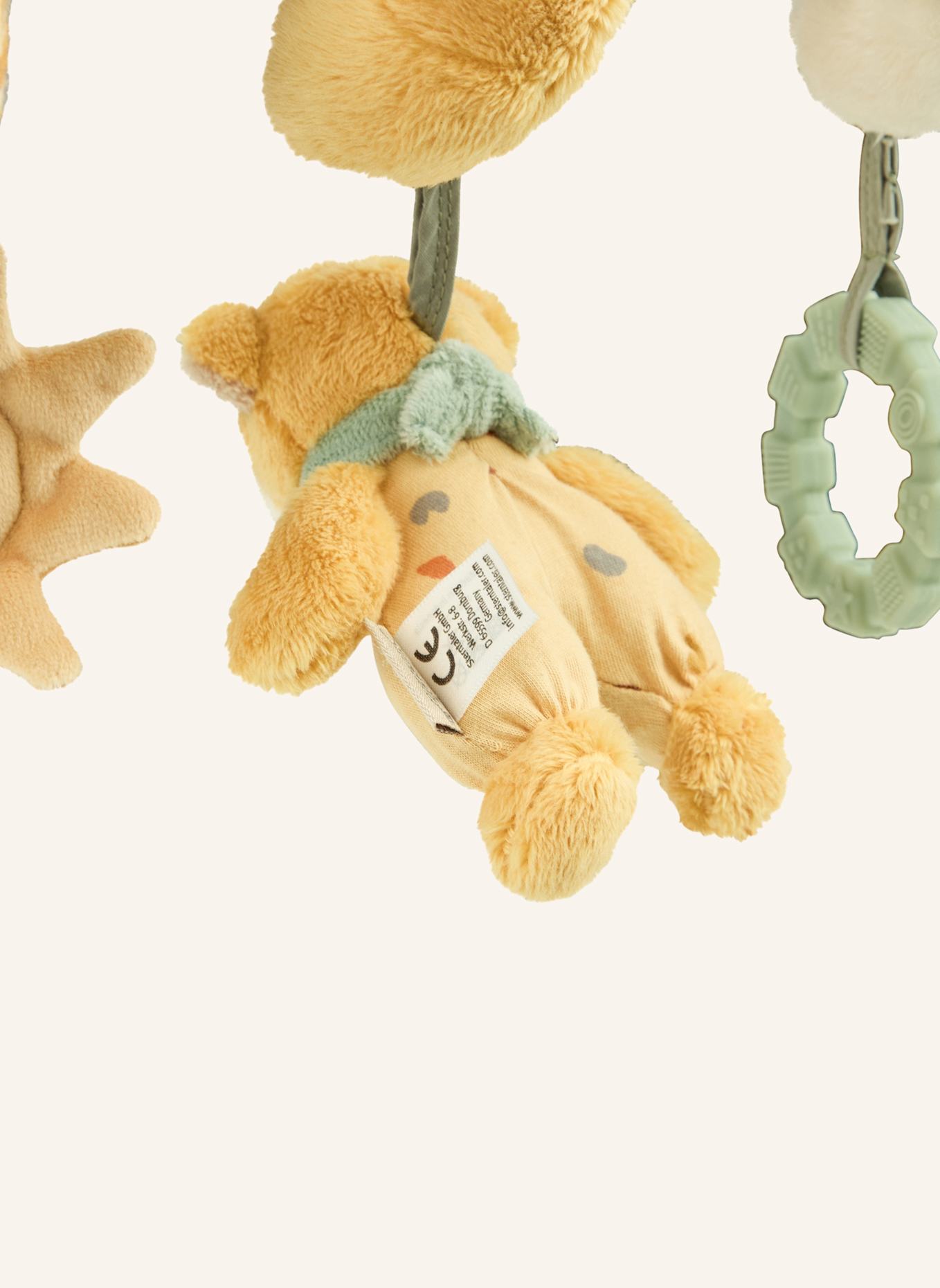 Sterntaler Spielzeugspirale LÖWE Leo: GELB