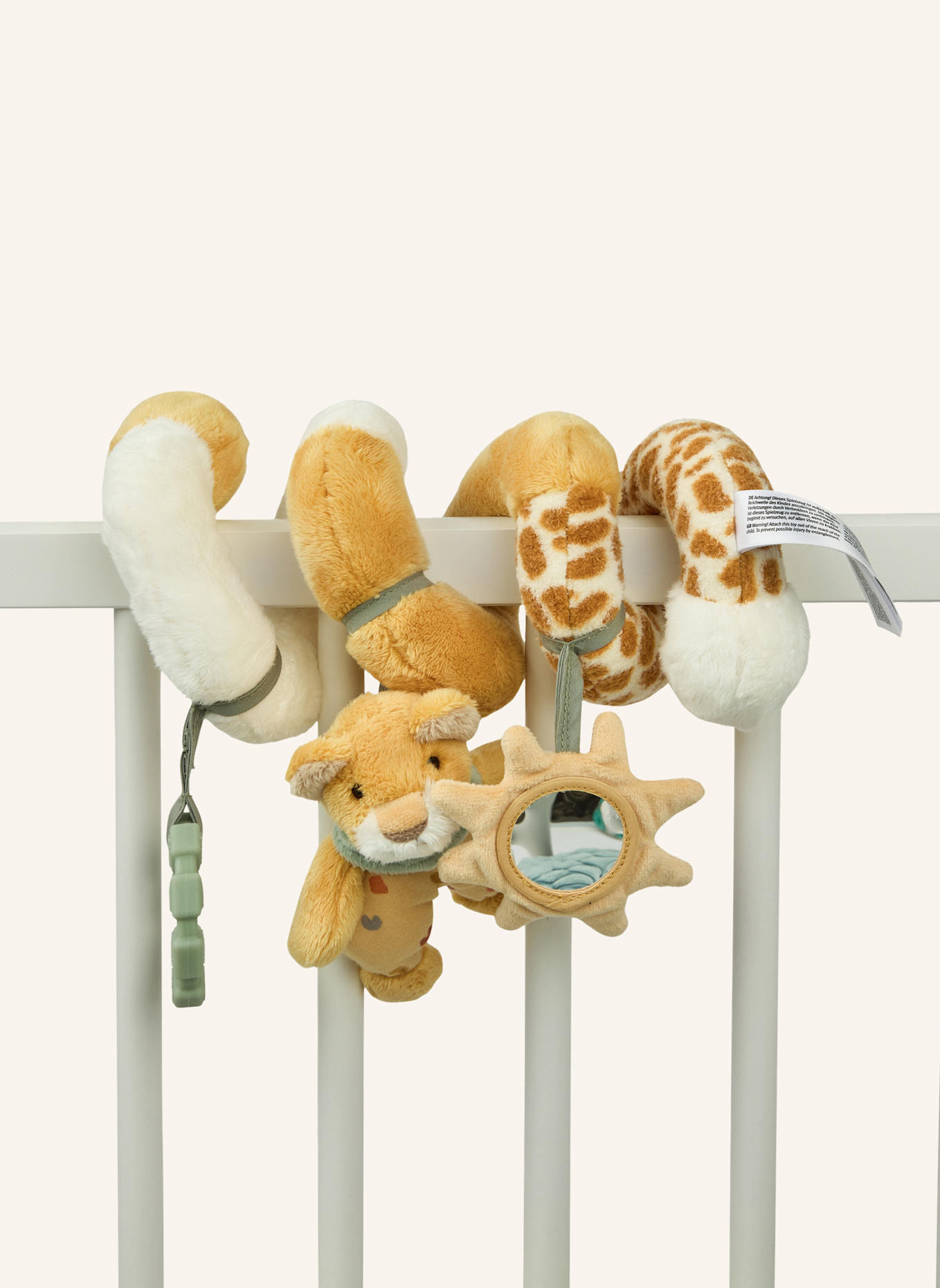 Sterntaler Spielzeugspirale LÖWE Leo: GELB