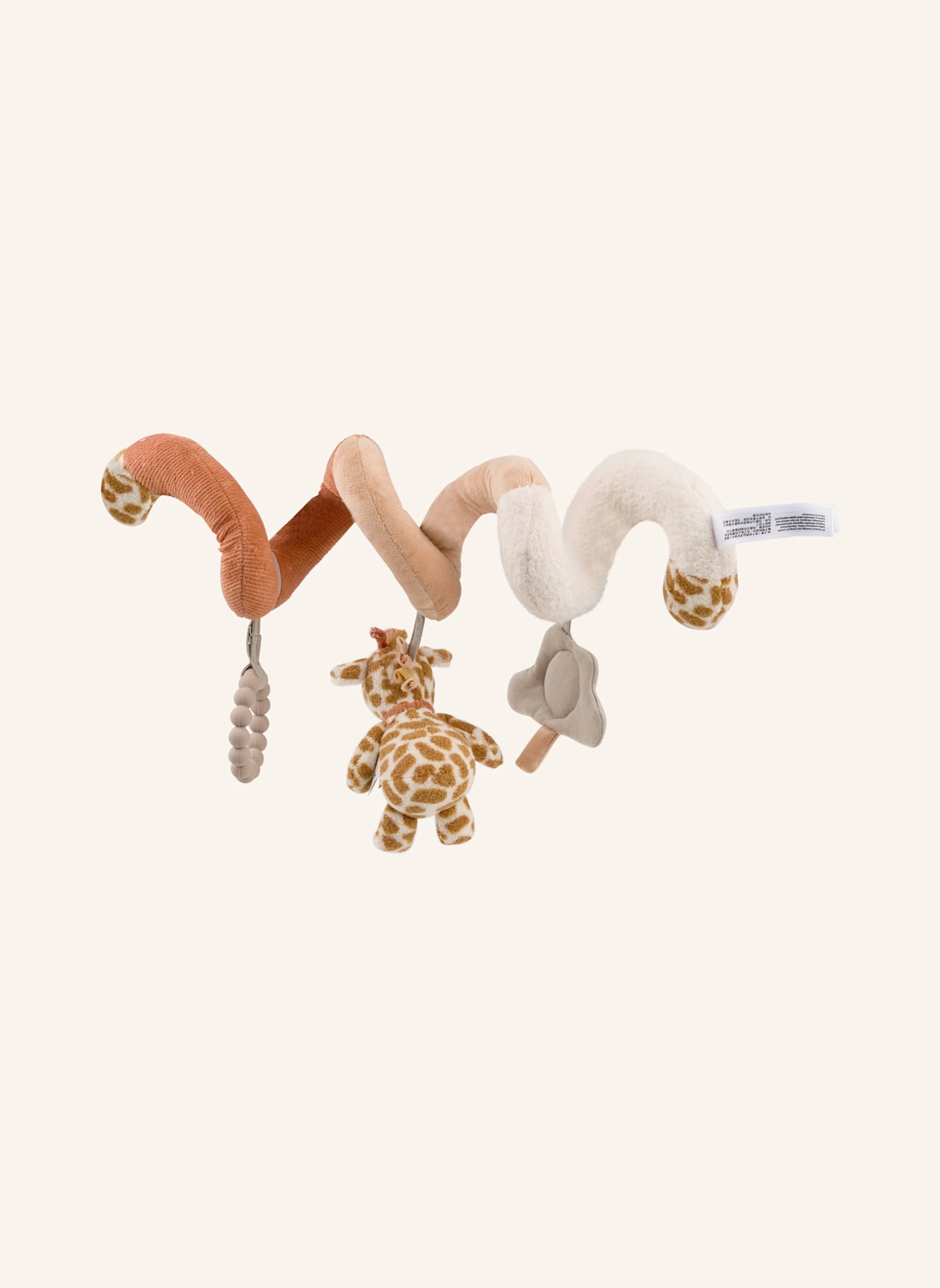 Sterntaler Spielzeugspirale GIRAFFE Kaya: WEISS