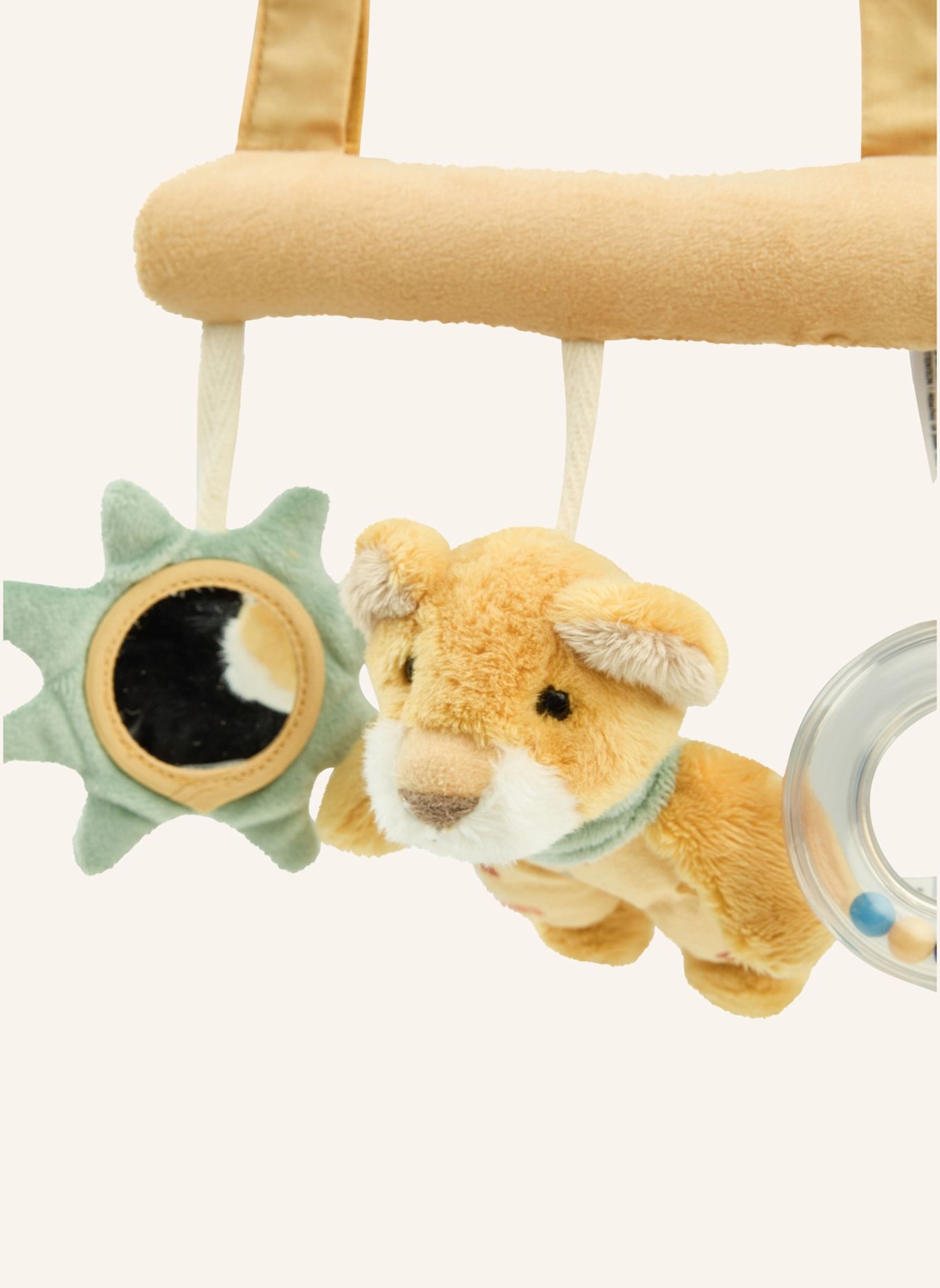 Sterntaler Spielzeug zum Aufhängen LÖWE Leo: GELB