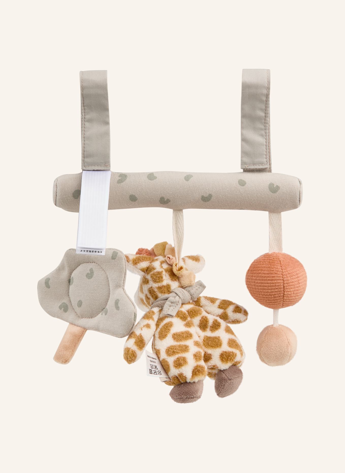 Sterntaler Spielzeug zum Aufhängen GIRAFFE Kaya: GRAU