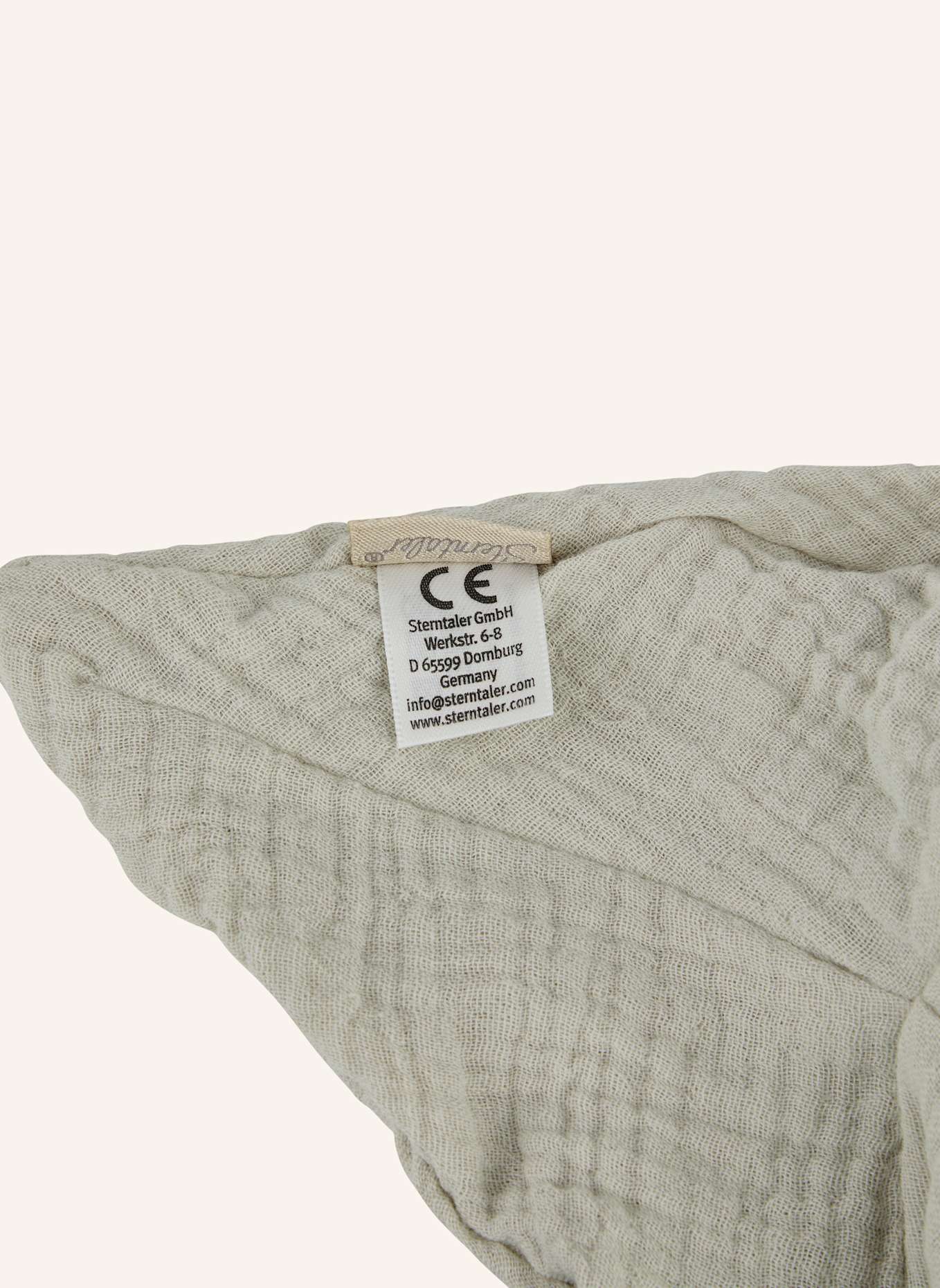 Sterntaler Schmusetuch S GIRAFFE Kaya: GRÜN