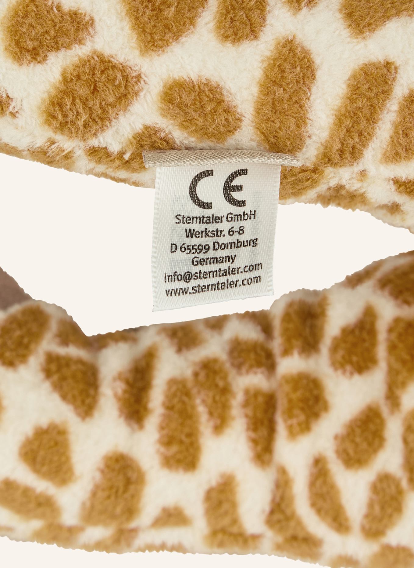 Sterntaler Kuscheltier XL GIRAFFE Kaya: BRAUN