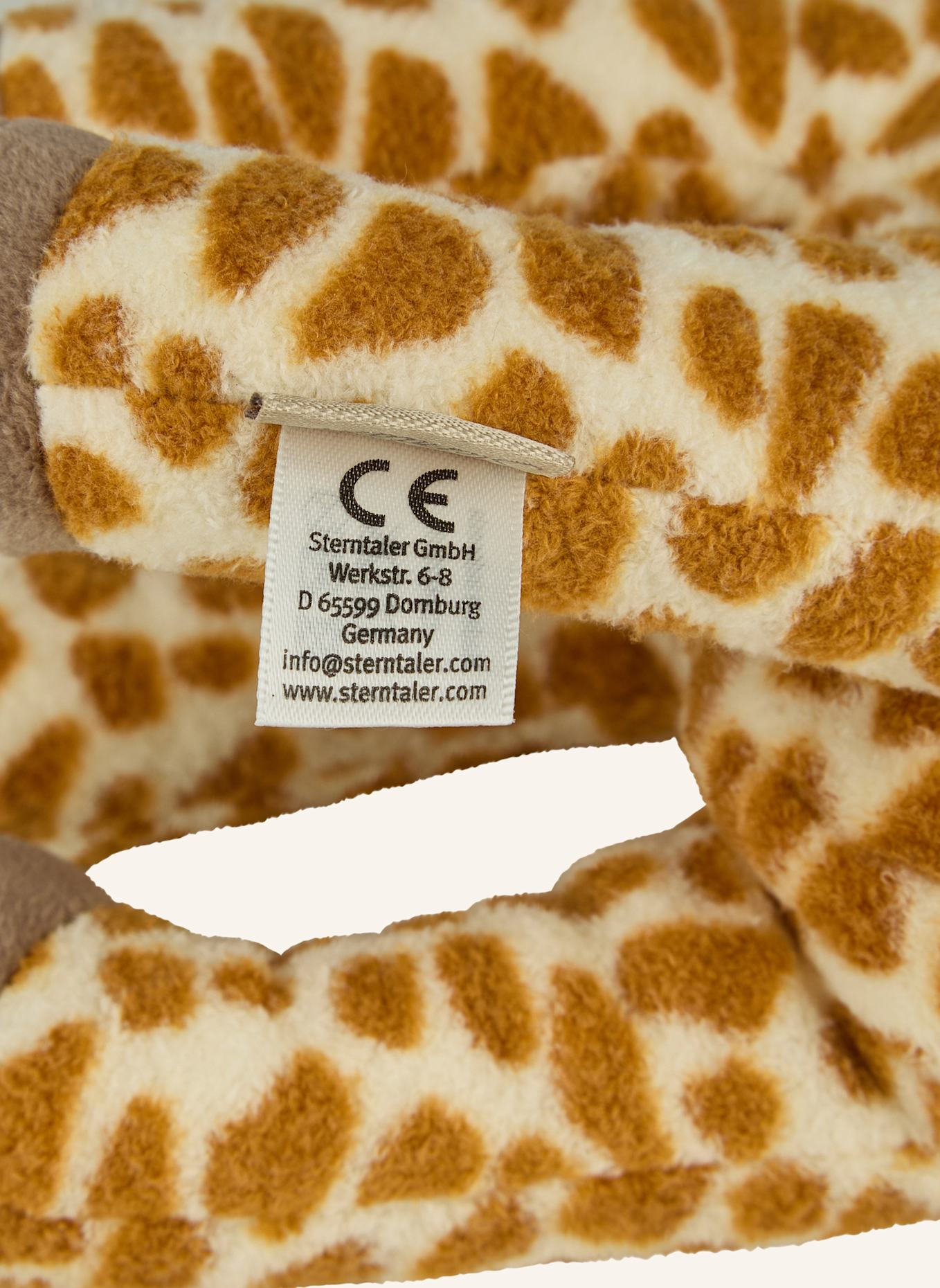 Sterntaler Kuscheltier L GIRAFFE Kaya: BRAUN